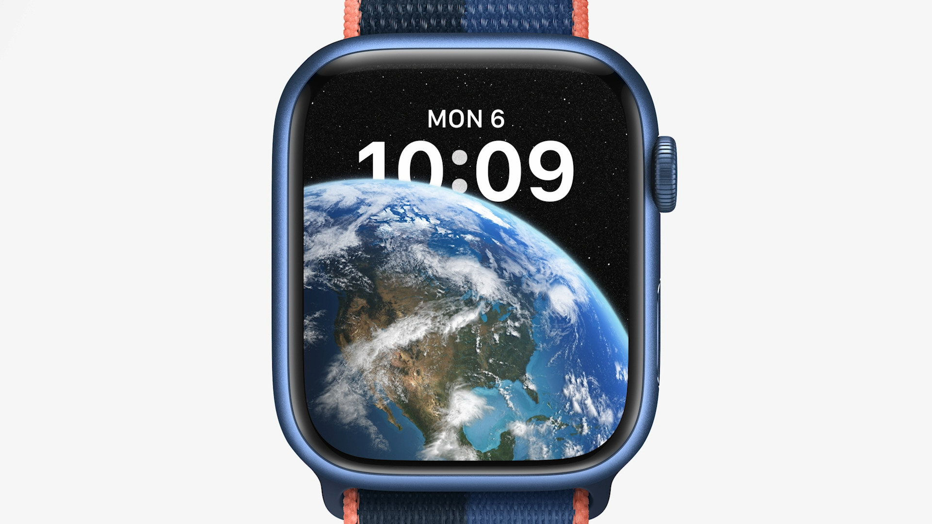 smartwatch earth display day