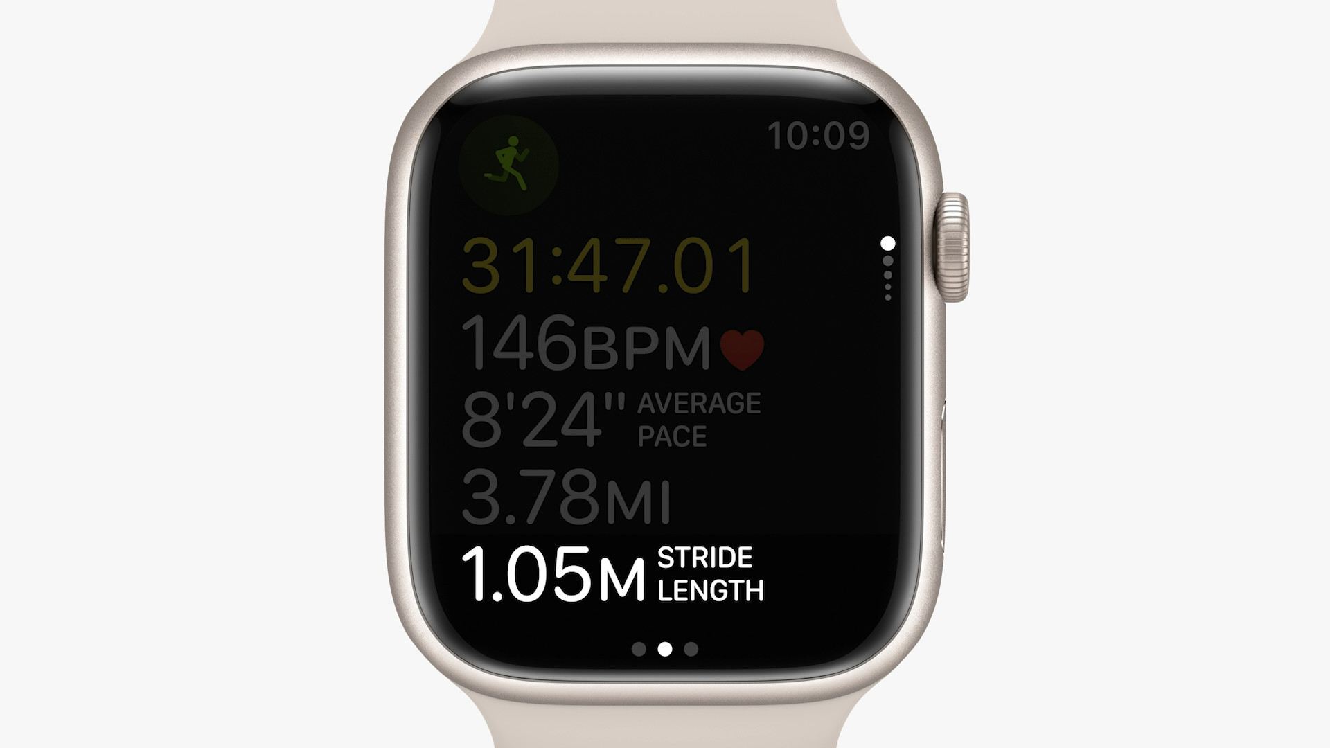 smartwatch stride length