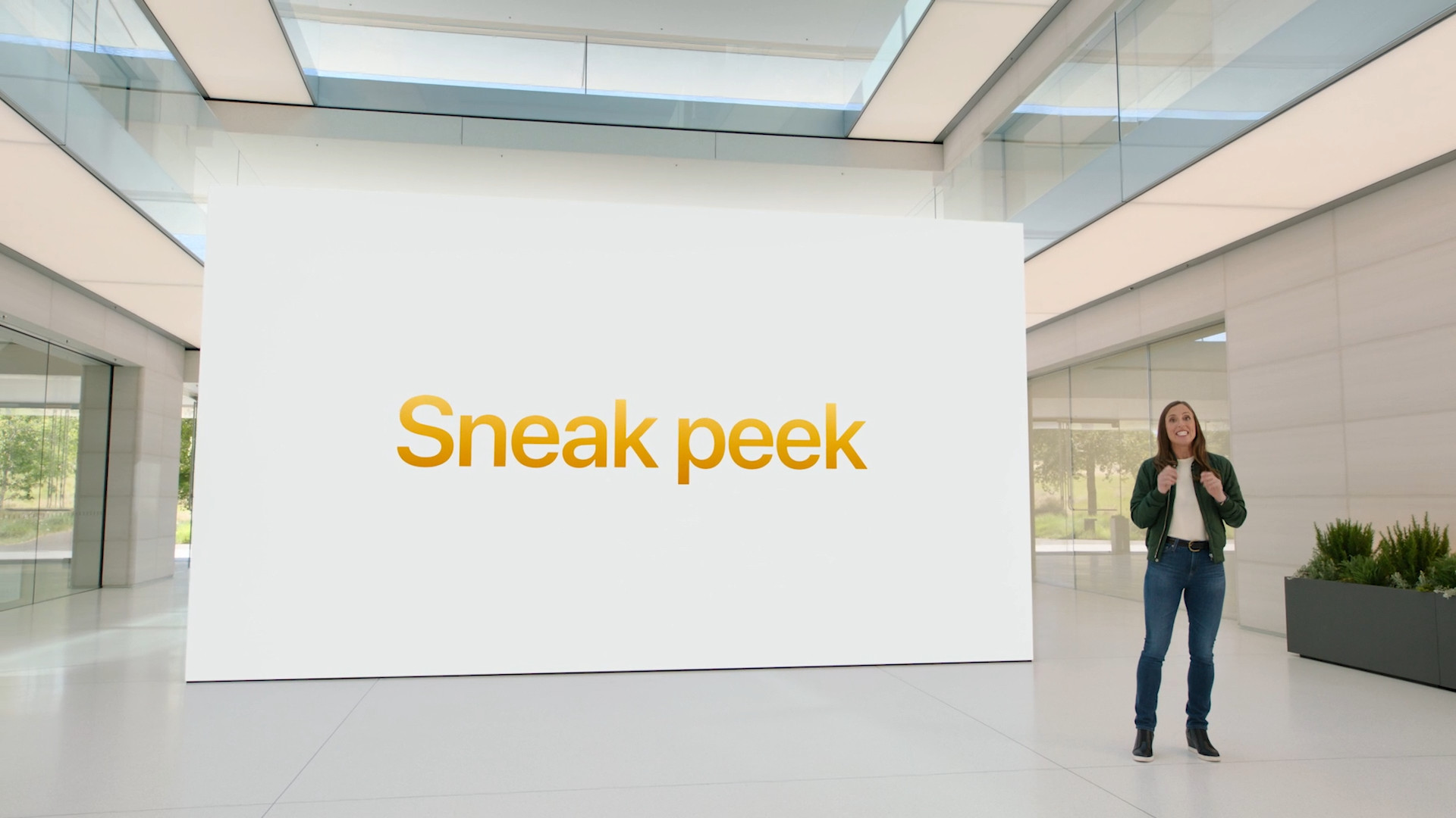 sneak peek presentation