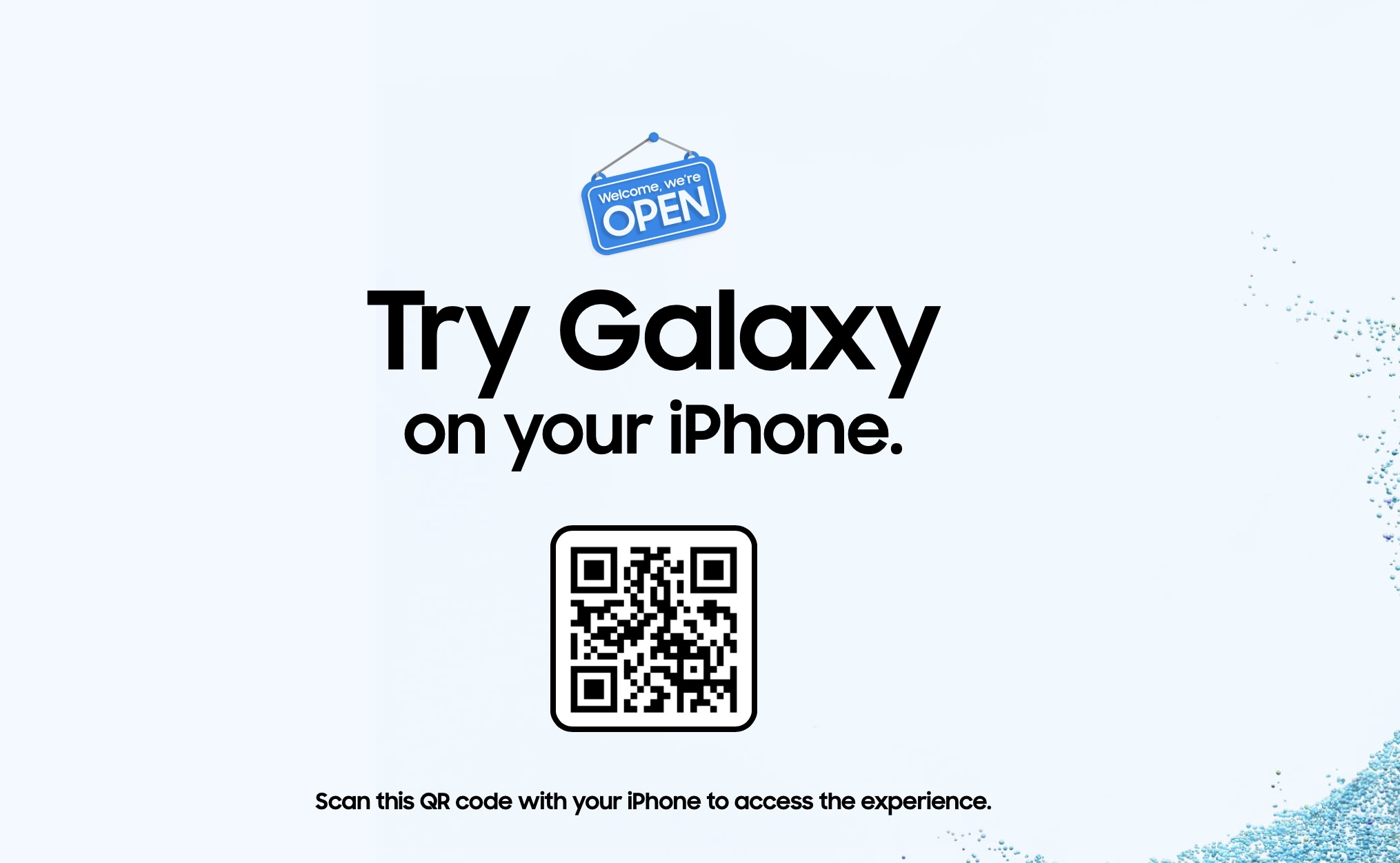 try galaxy on iphone