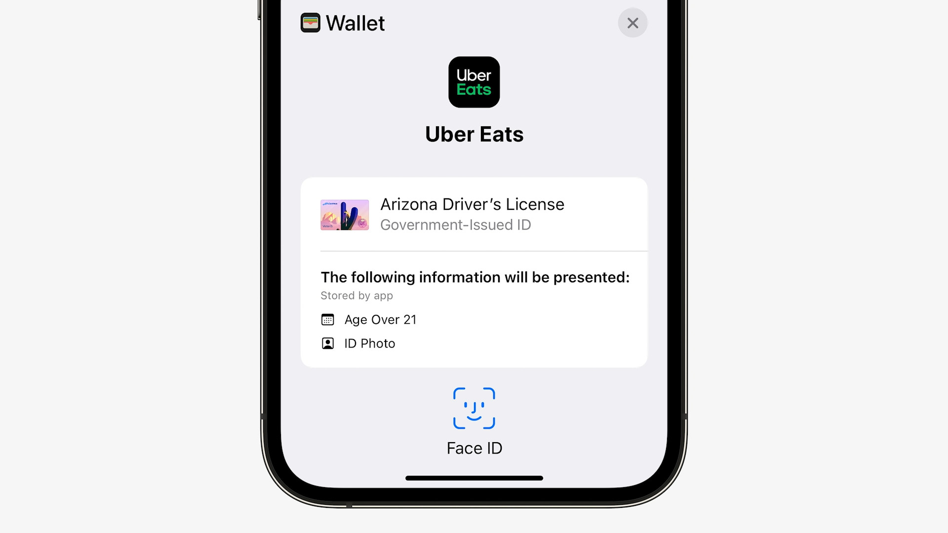 uber eats id verification