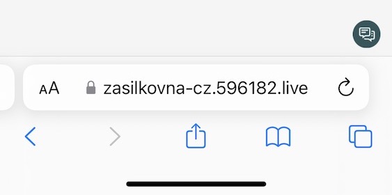 podvodná url