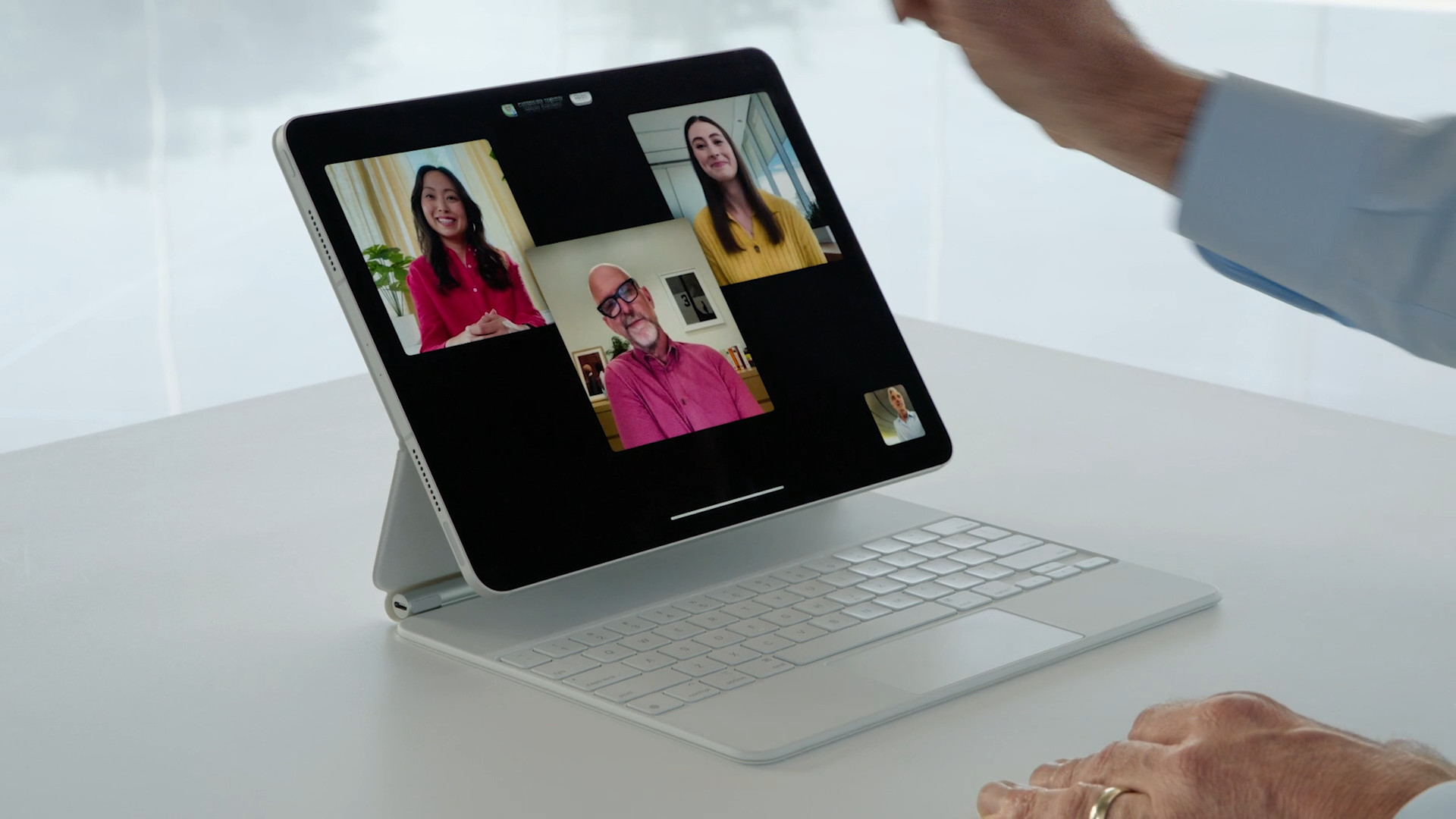 video call ipad setup