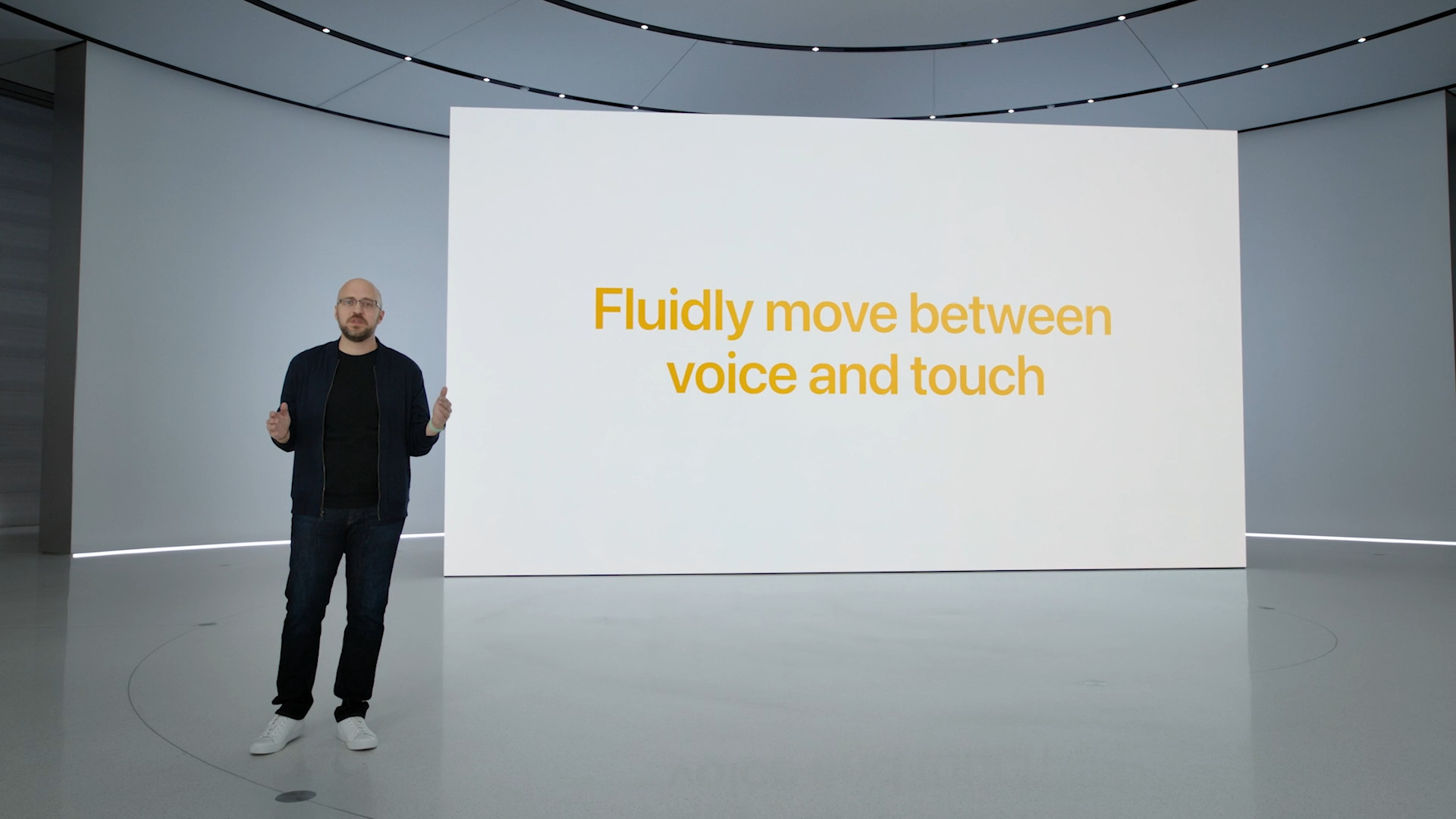 voice touch integration presentation