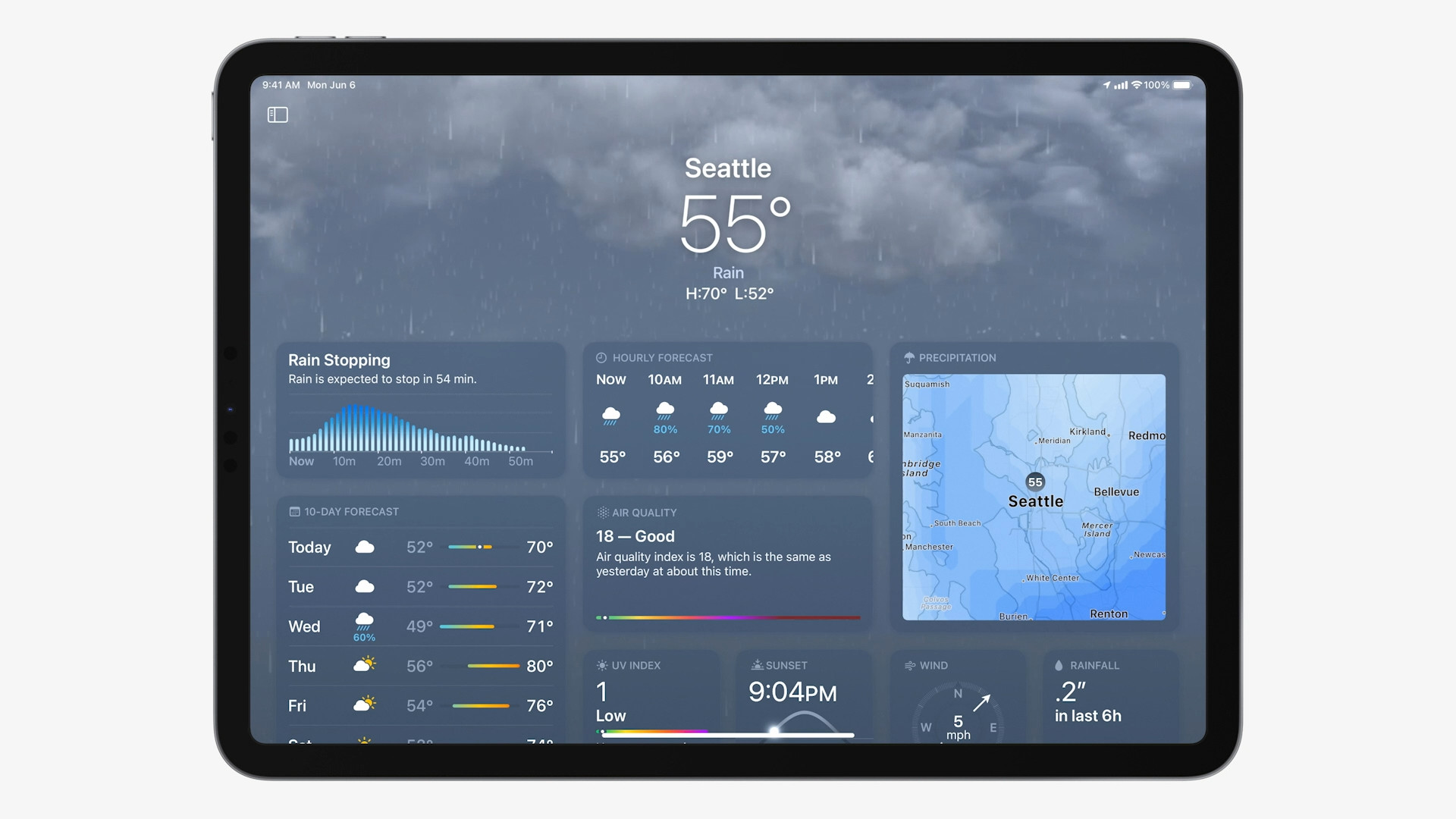 weather app seattle