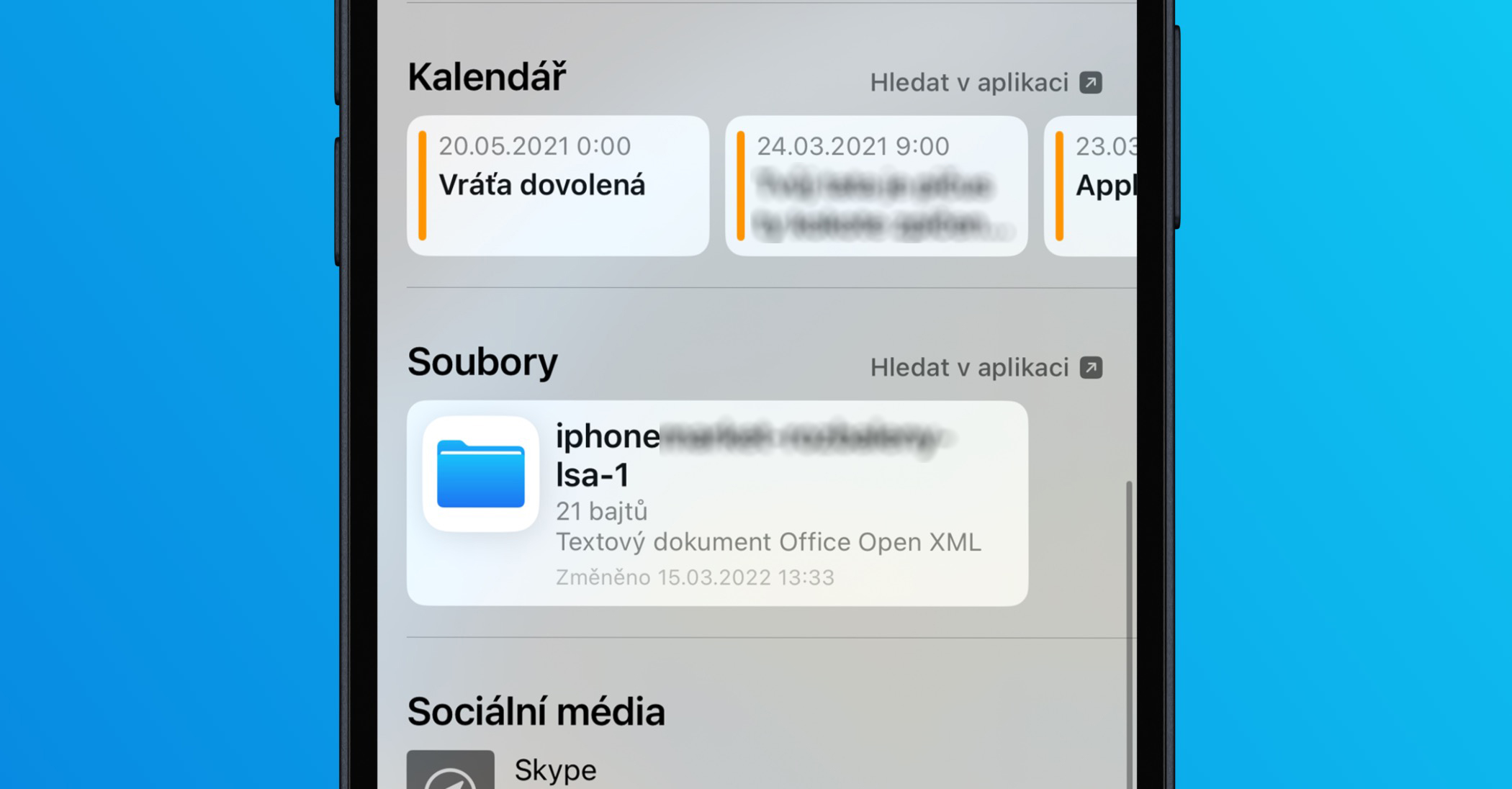 kontakty widget tipy ios 16
