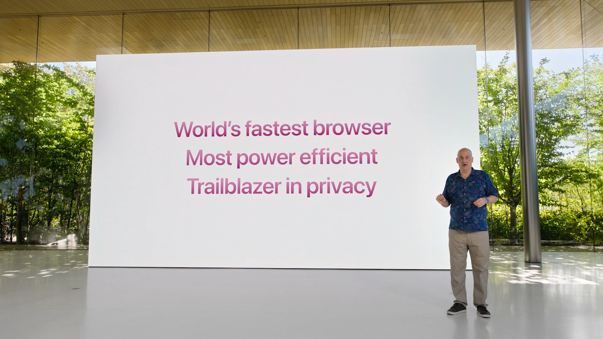 worlds fastest browser presentation