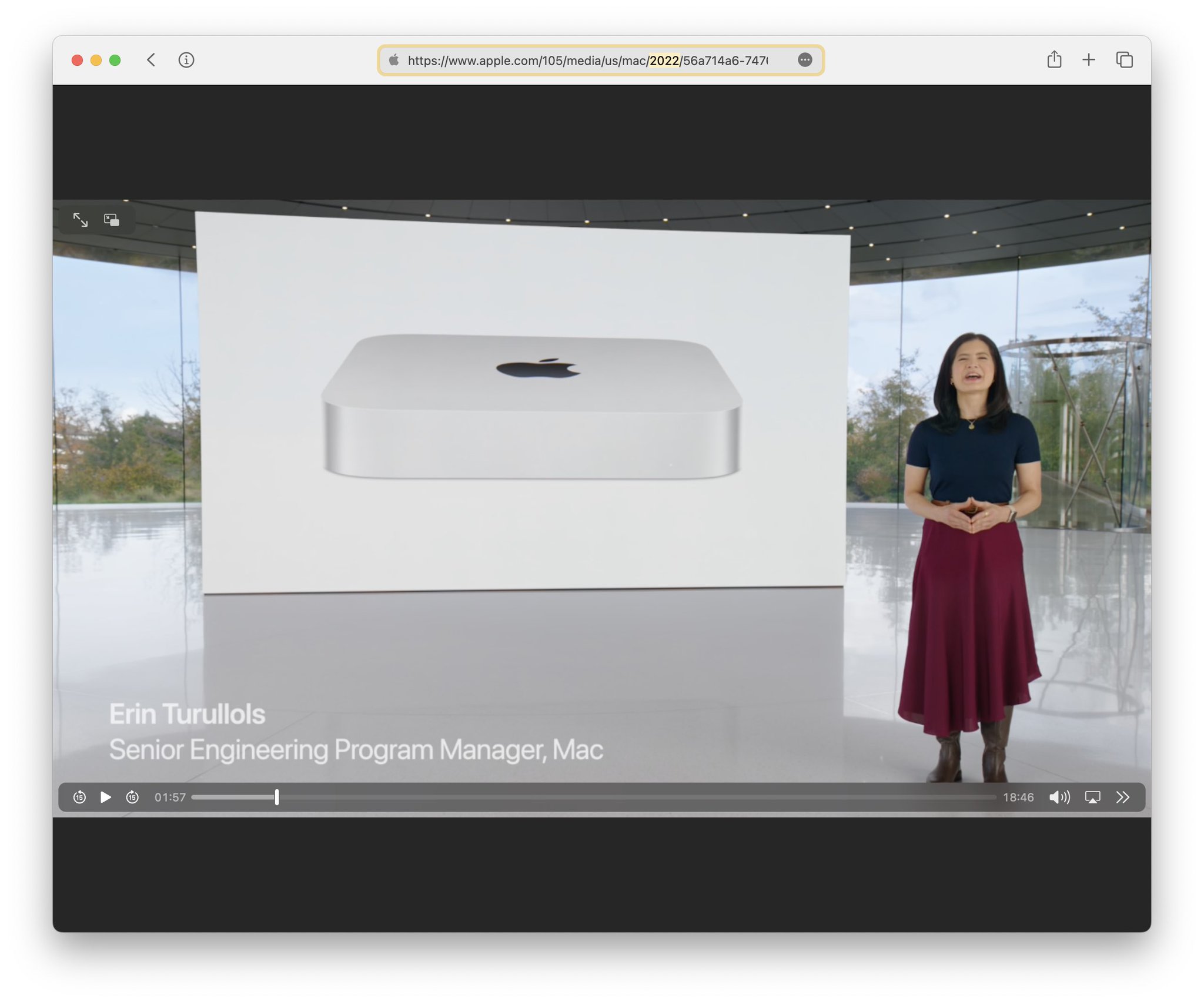 apple presentation slide