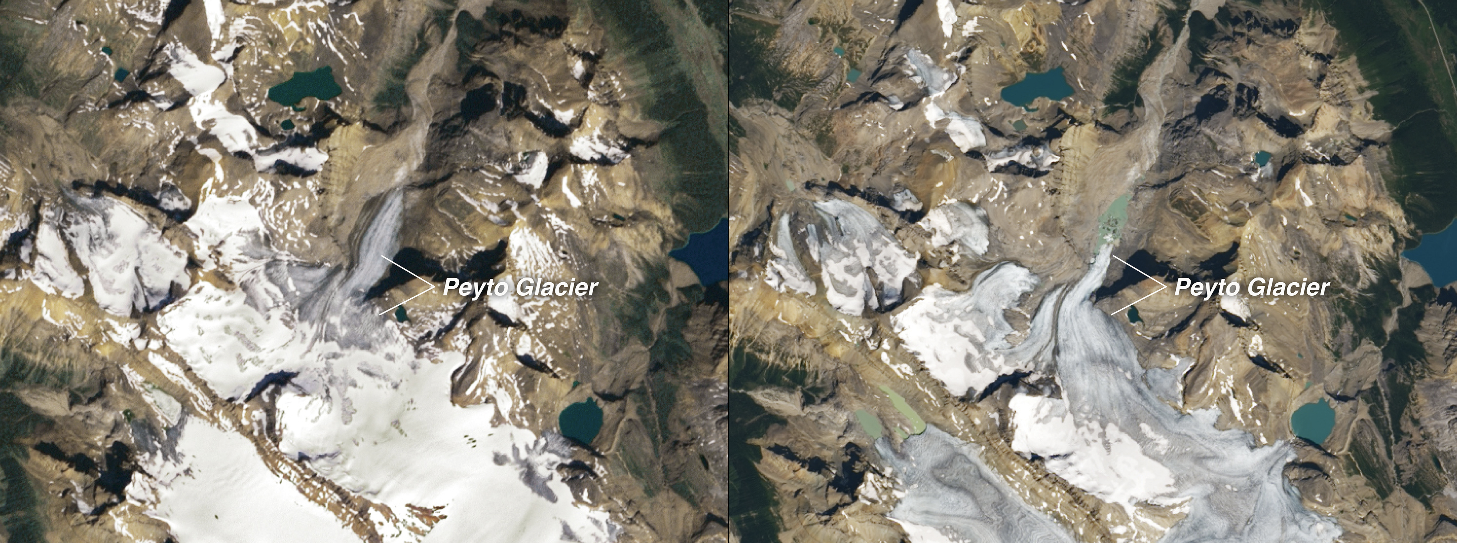 drained reservoir comparison