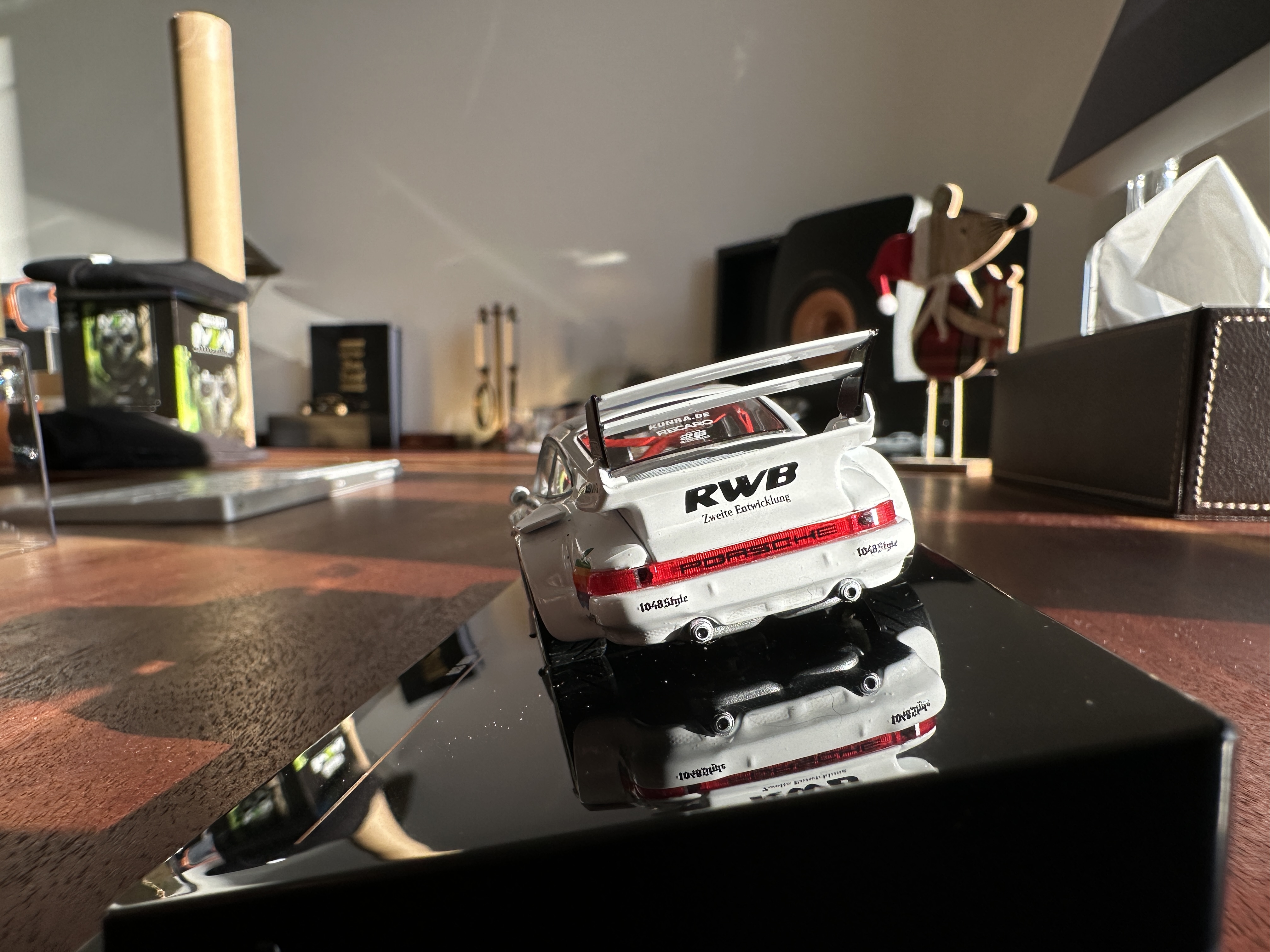 model car rear view