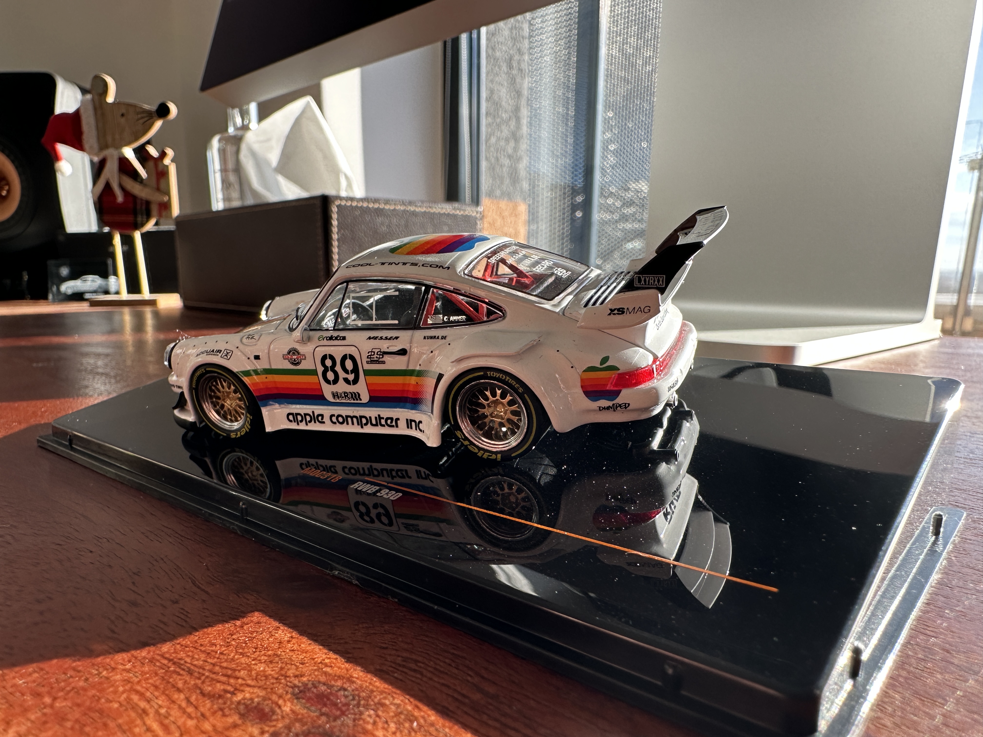 model car side view
