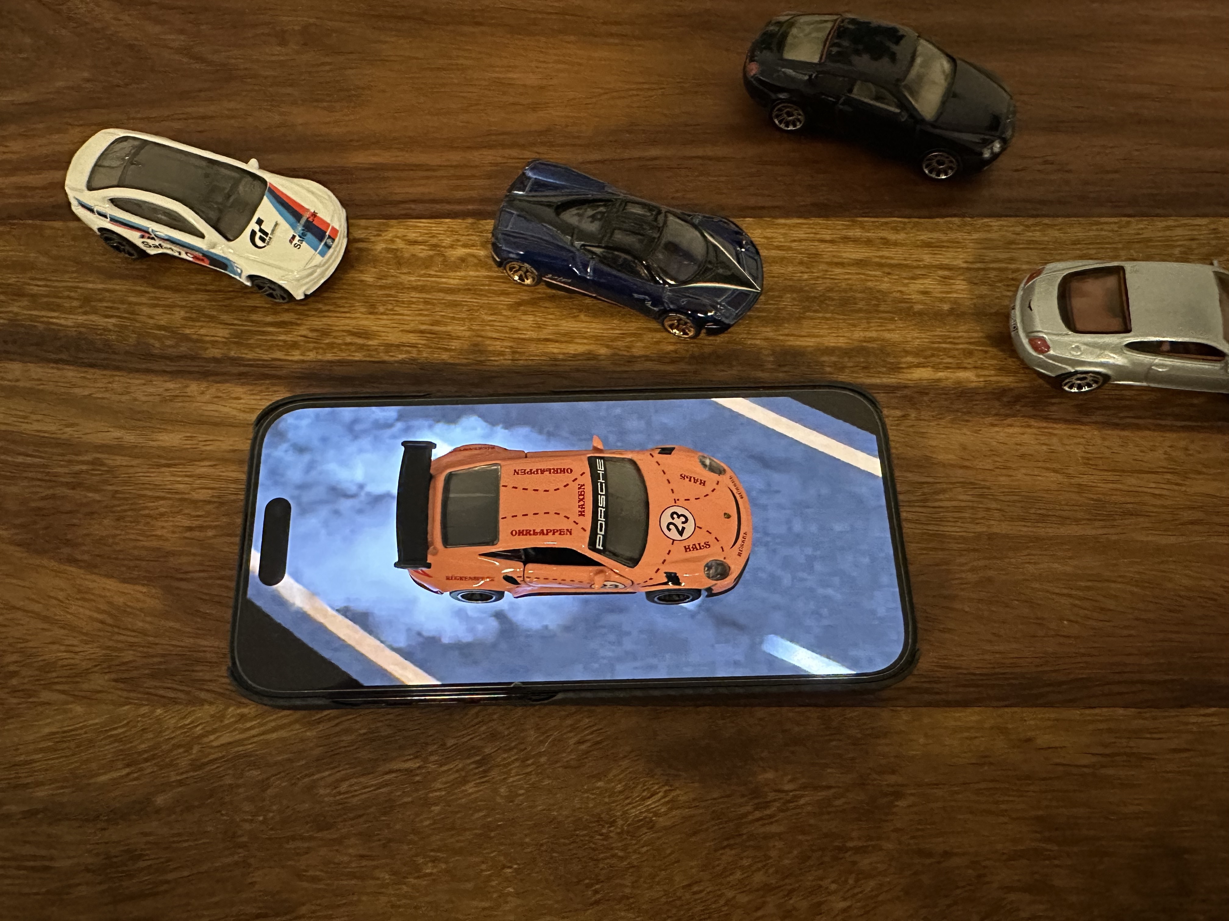 ring size chart on phone