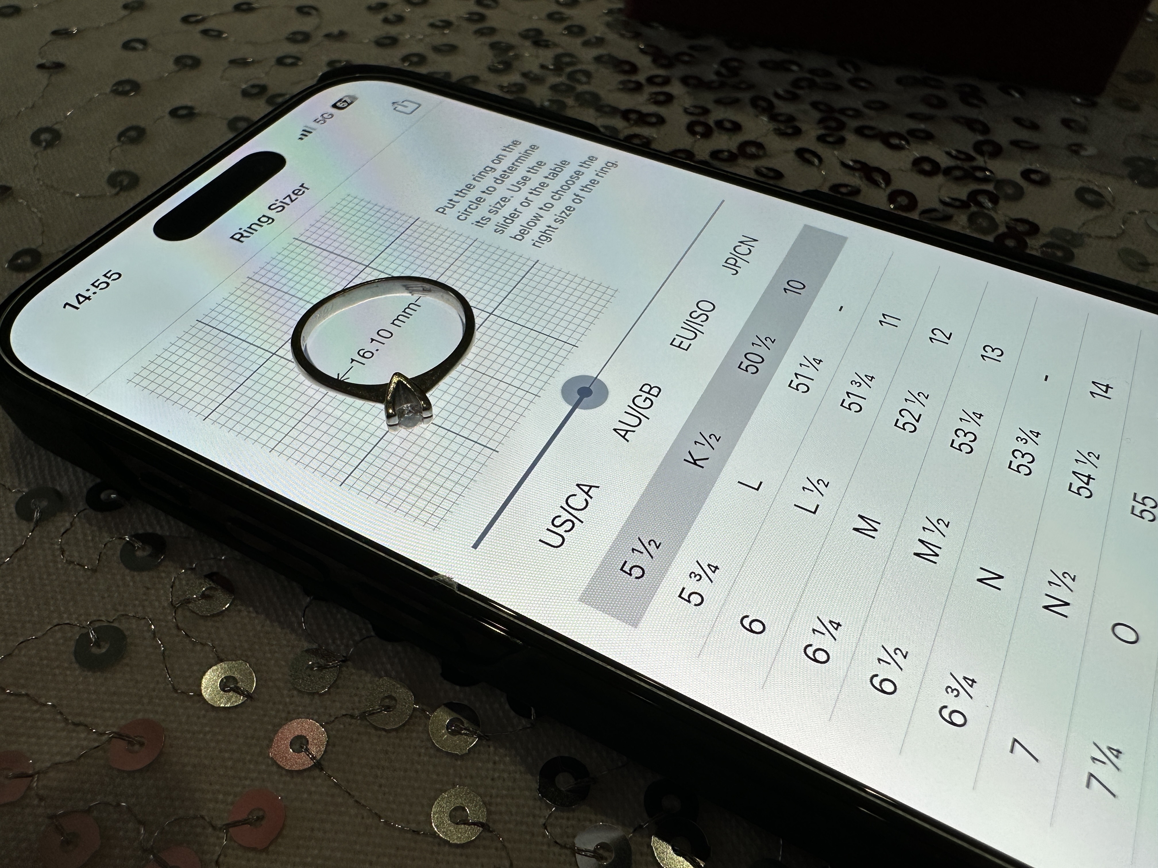 ring sizer app