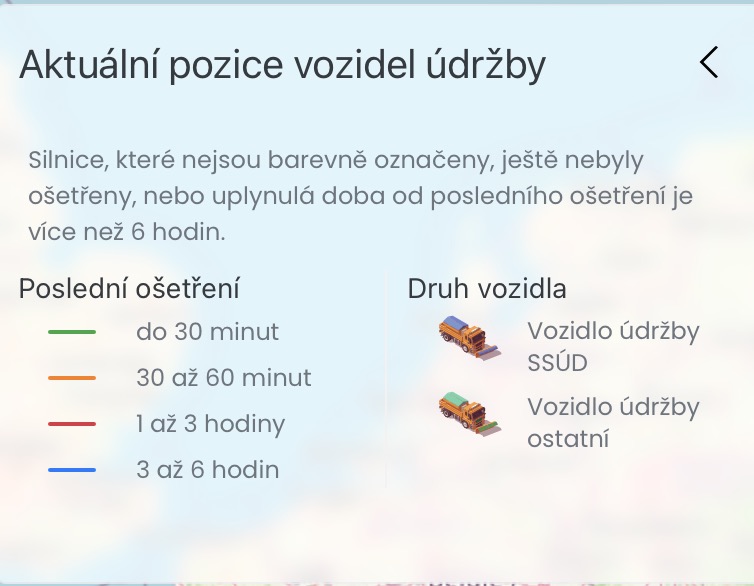 road maintenance info