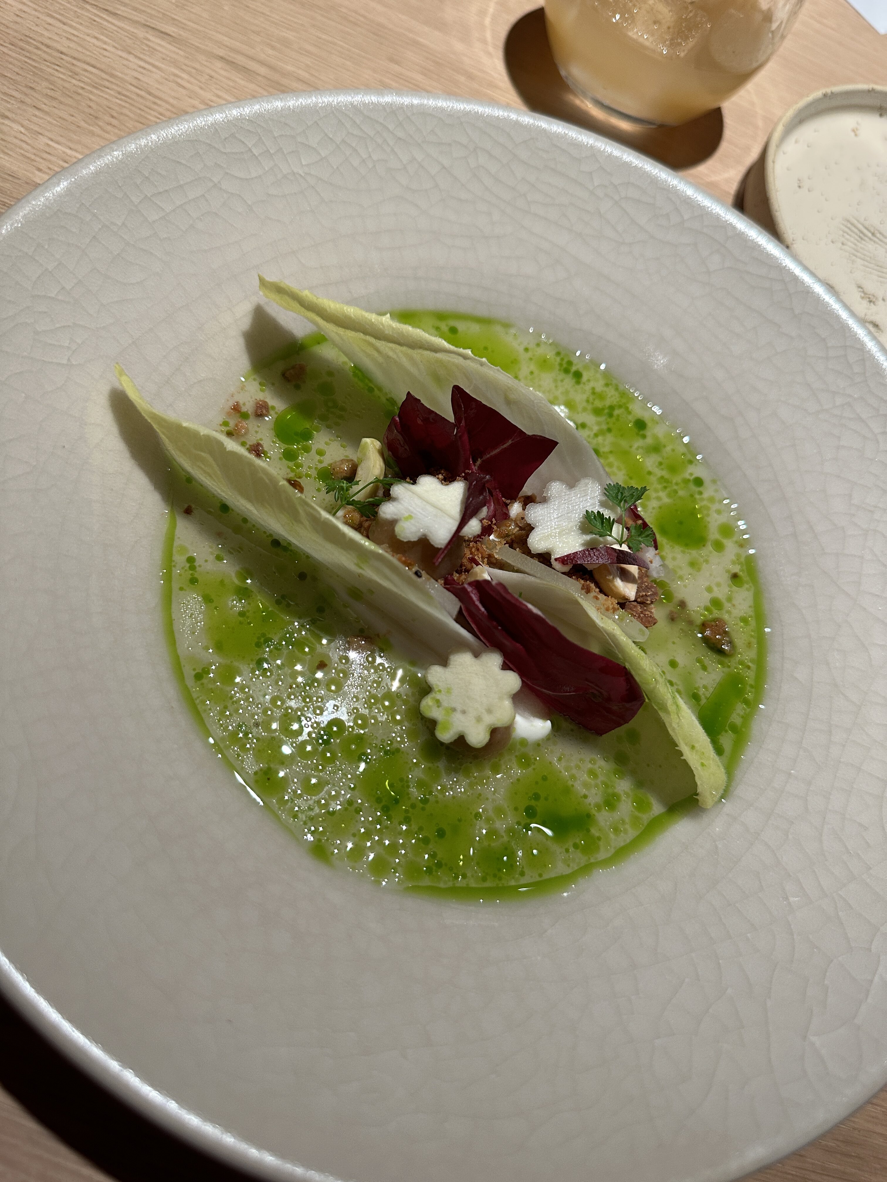 gourmet dish closeup