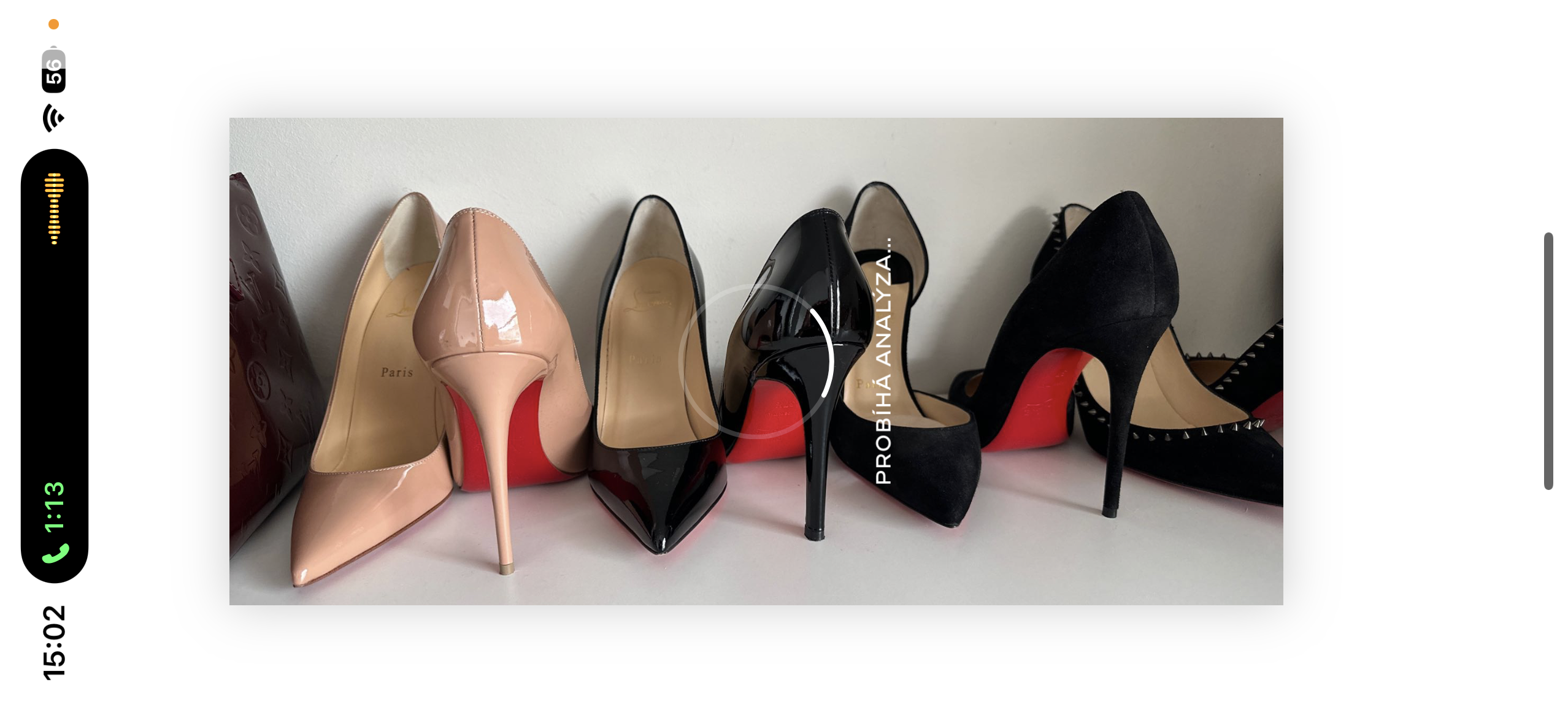 high heel shoes lineup