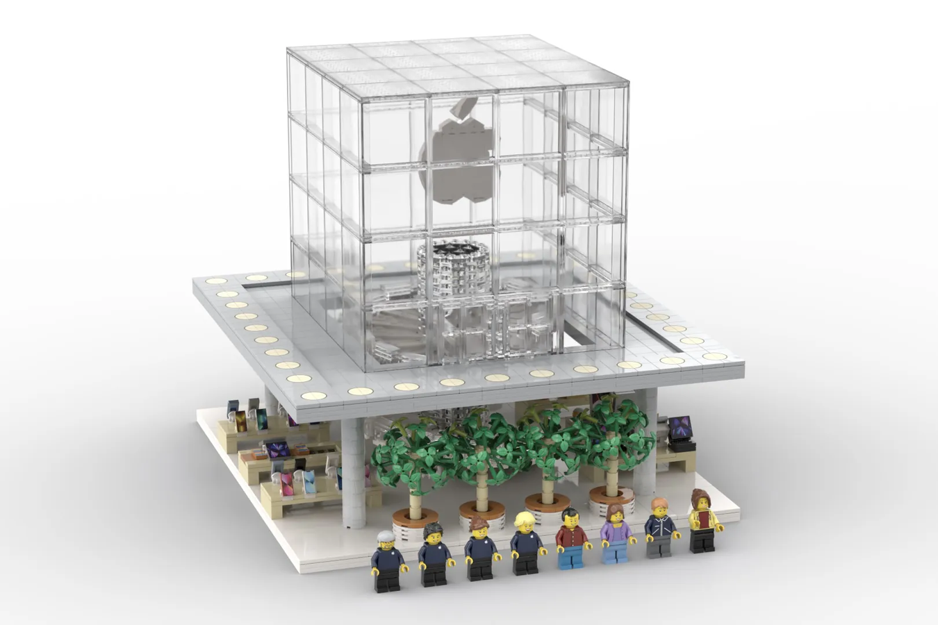 lego apple store exterior