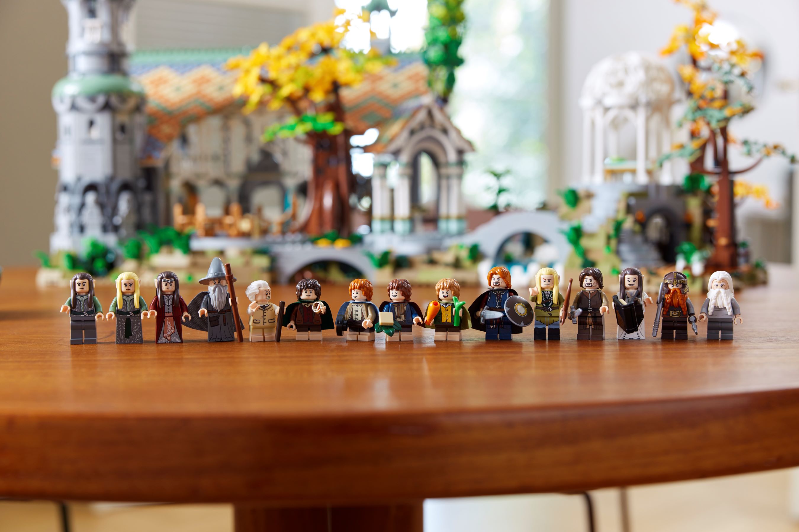 lego rivendell figures lineup