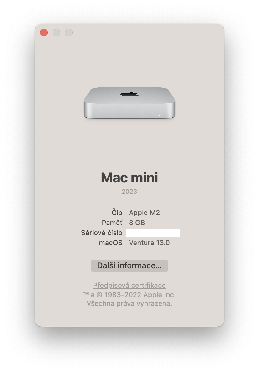 mac mini 2023 specs