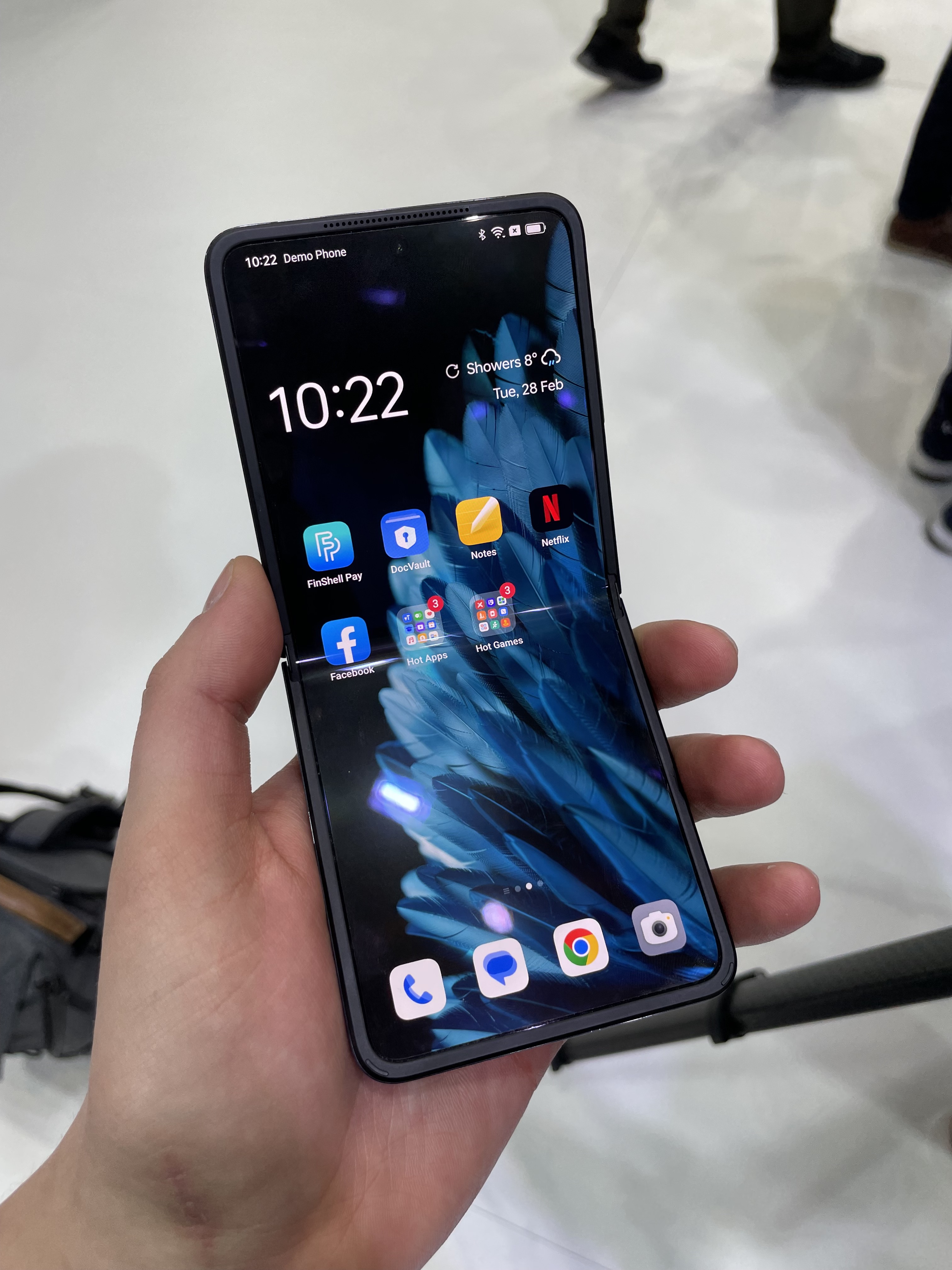 open foldable smartphone open foldable smartphone