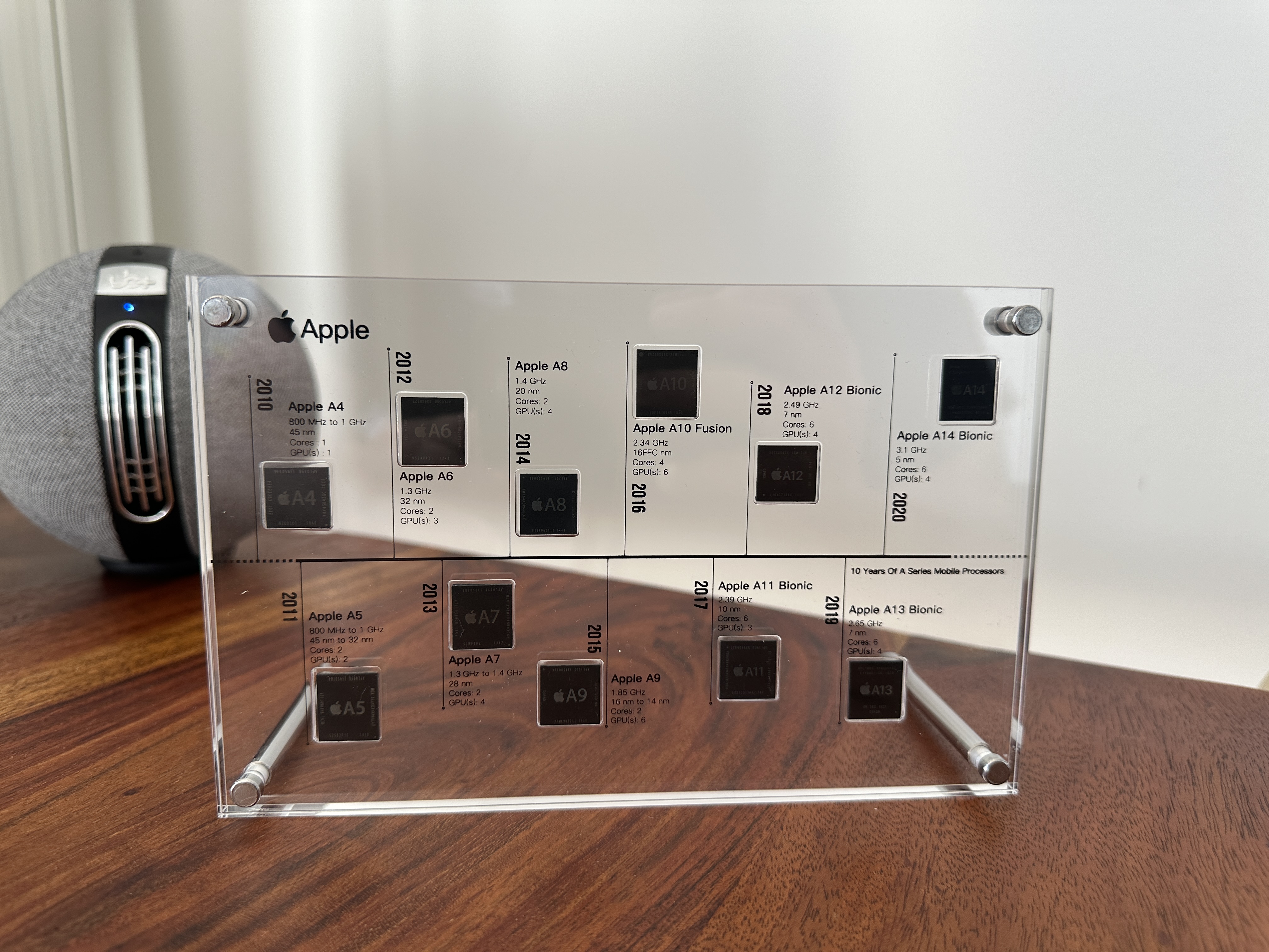 apple chip display front