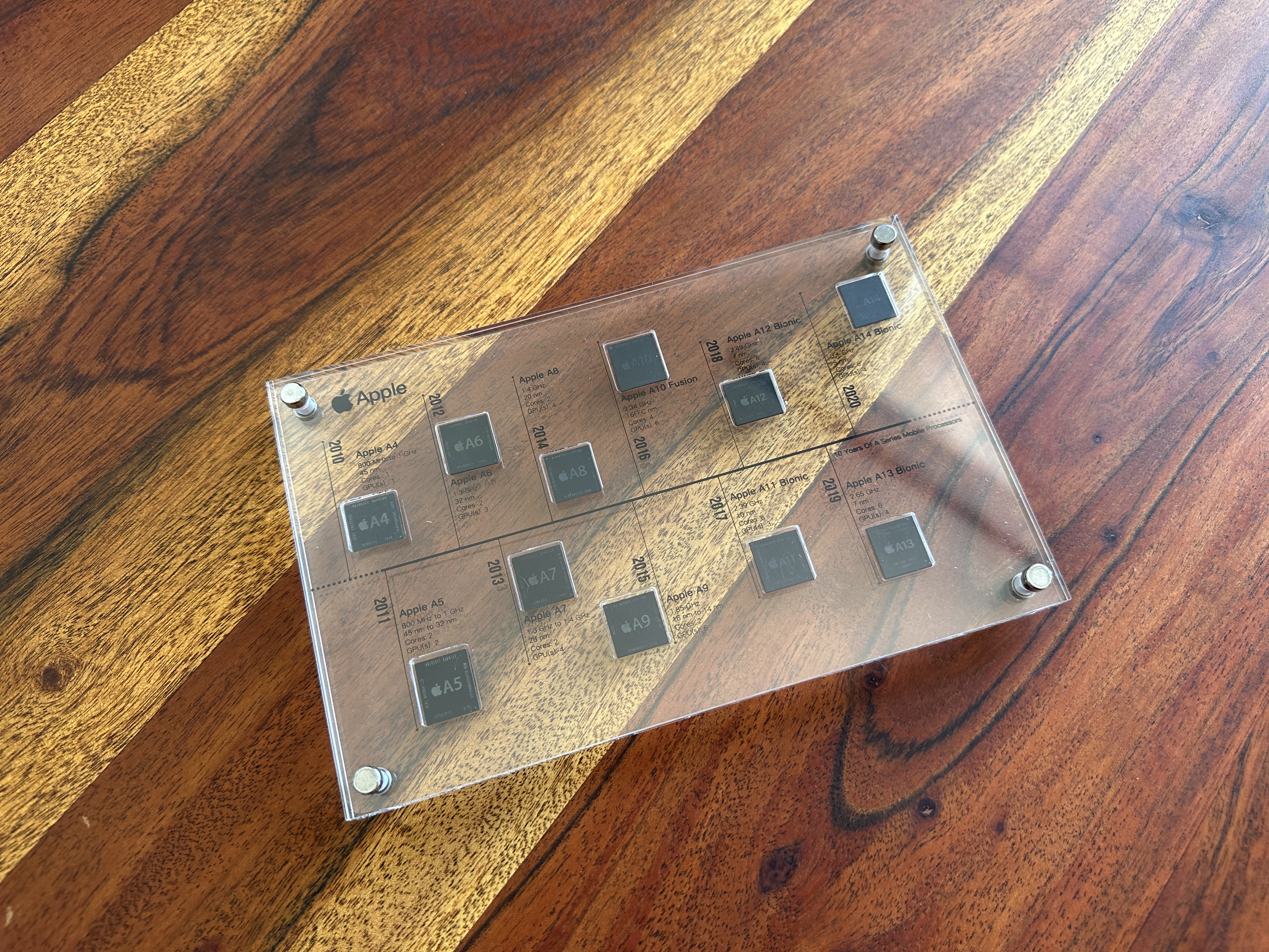 apple chip display side