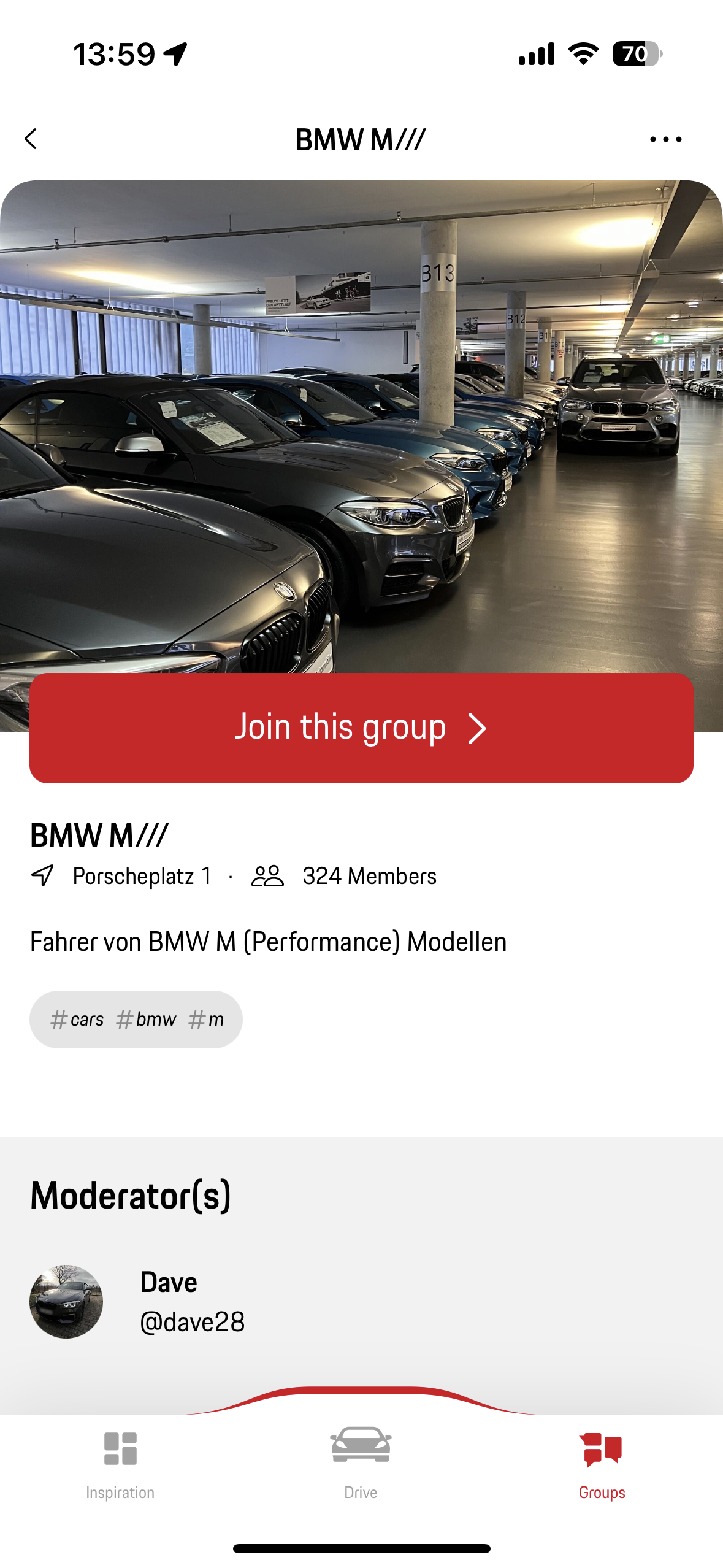 bmw group parking garage