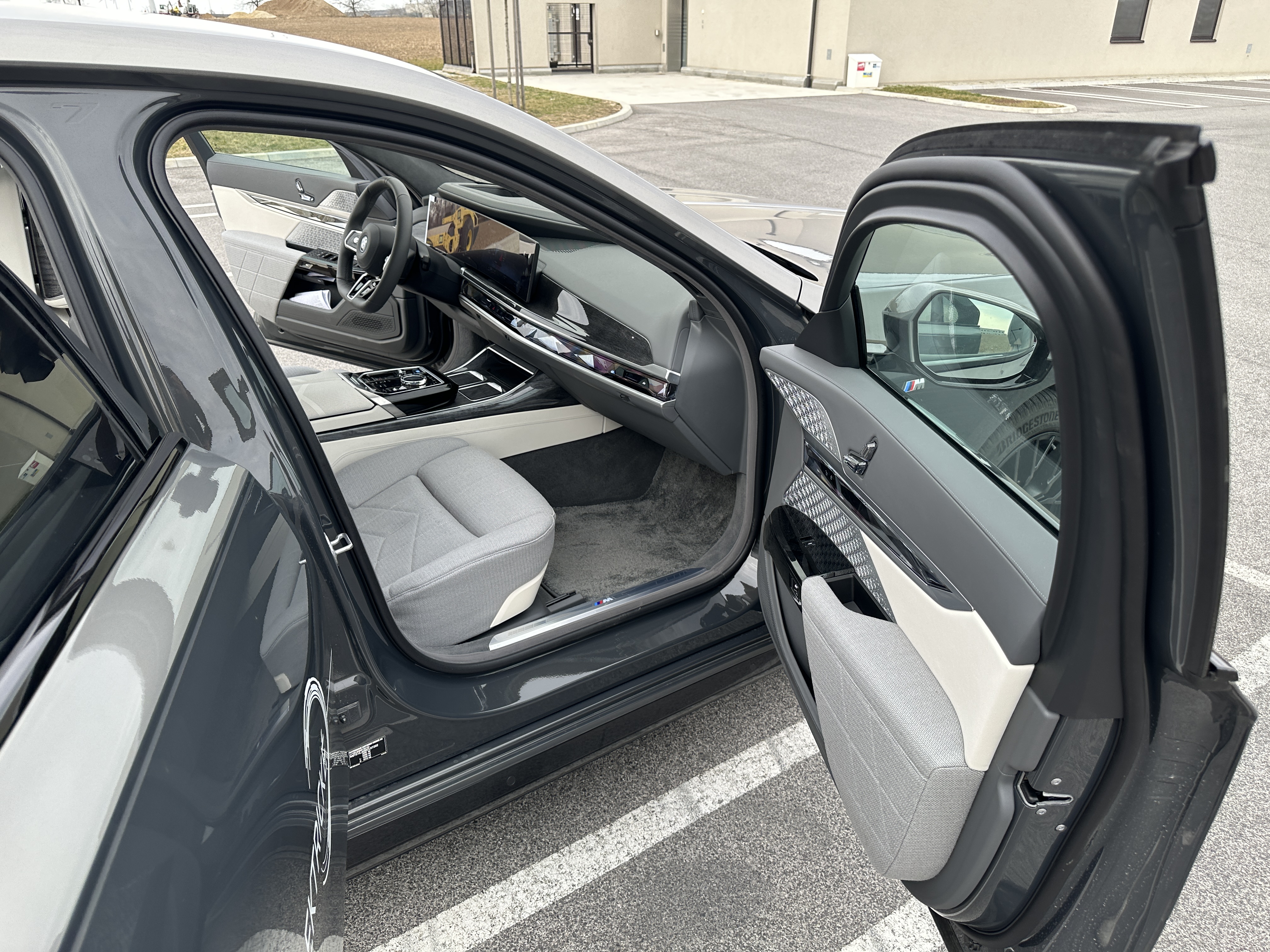 bmw open door interior