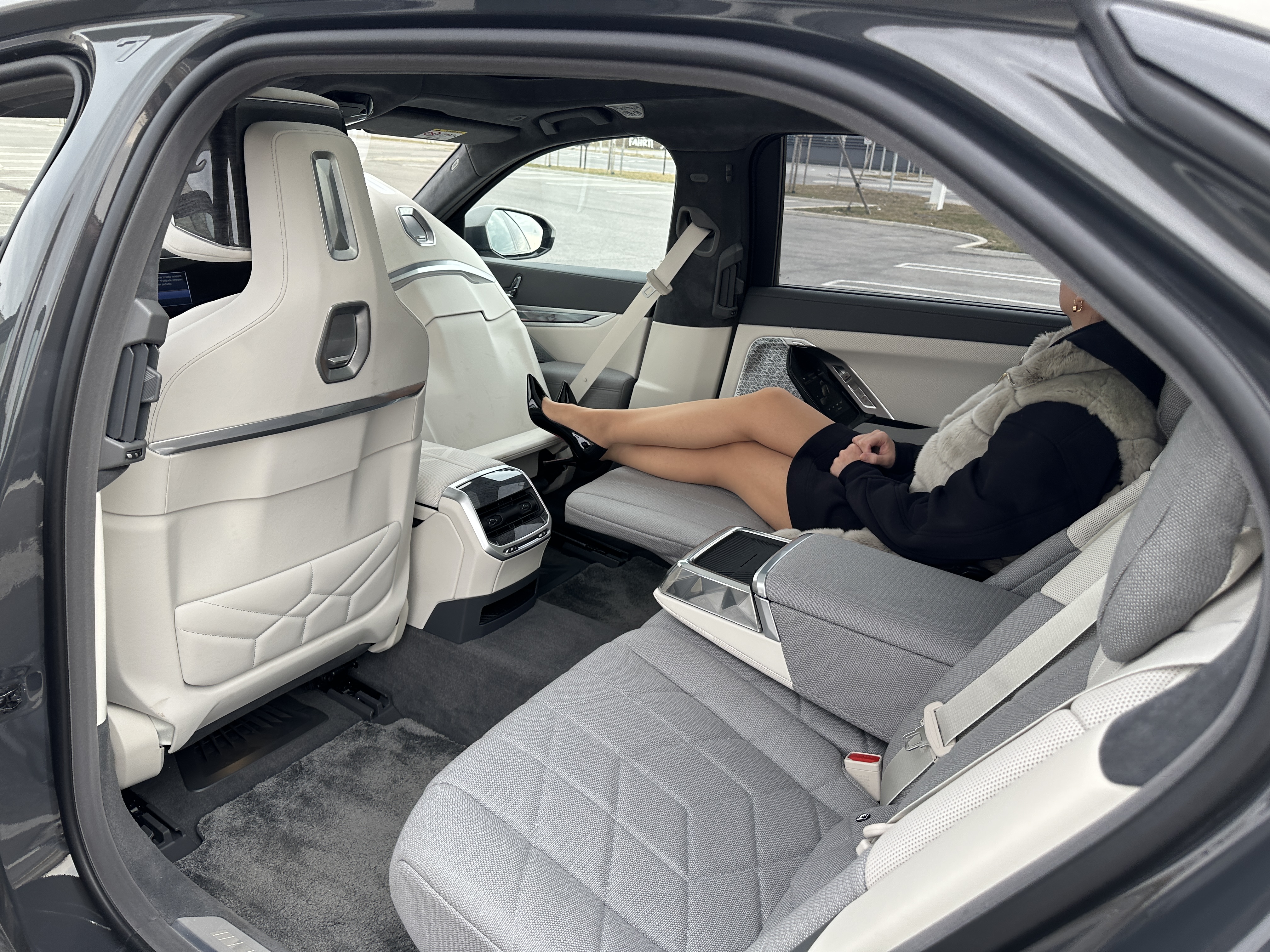 bmw rear seat comfort