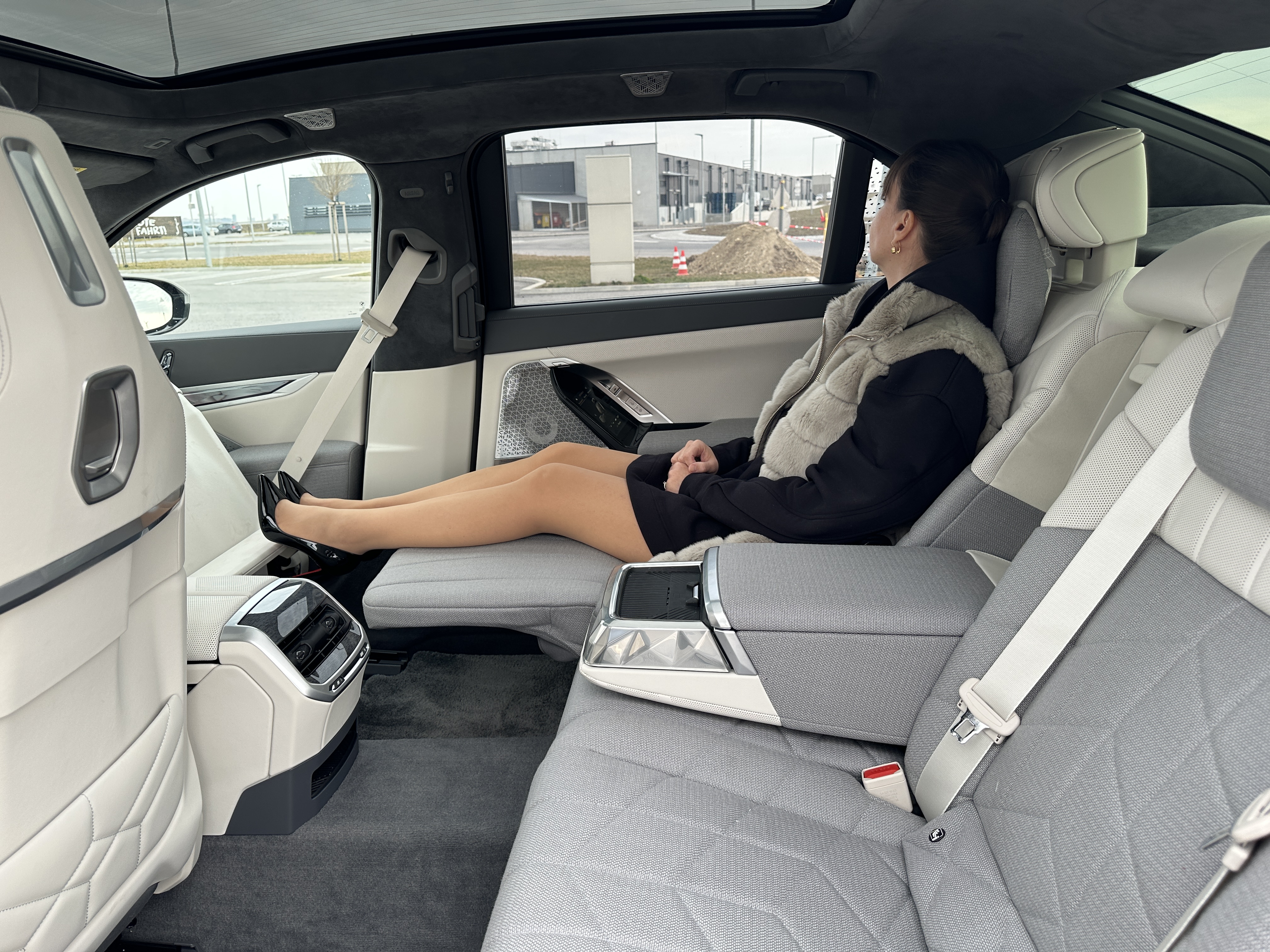 bmw rear seat passenger