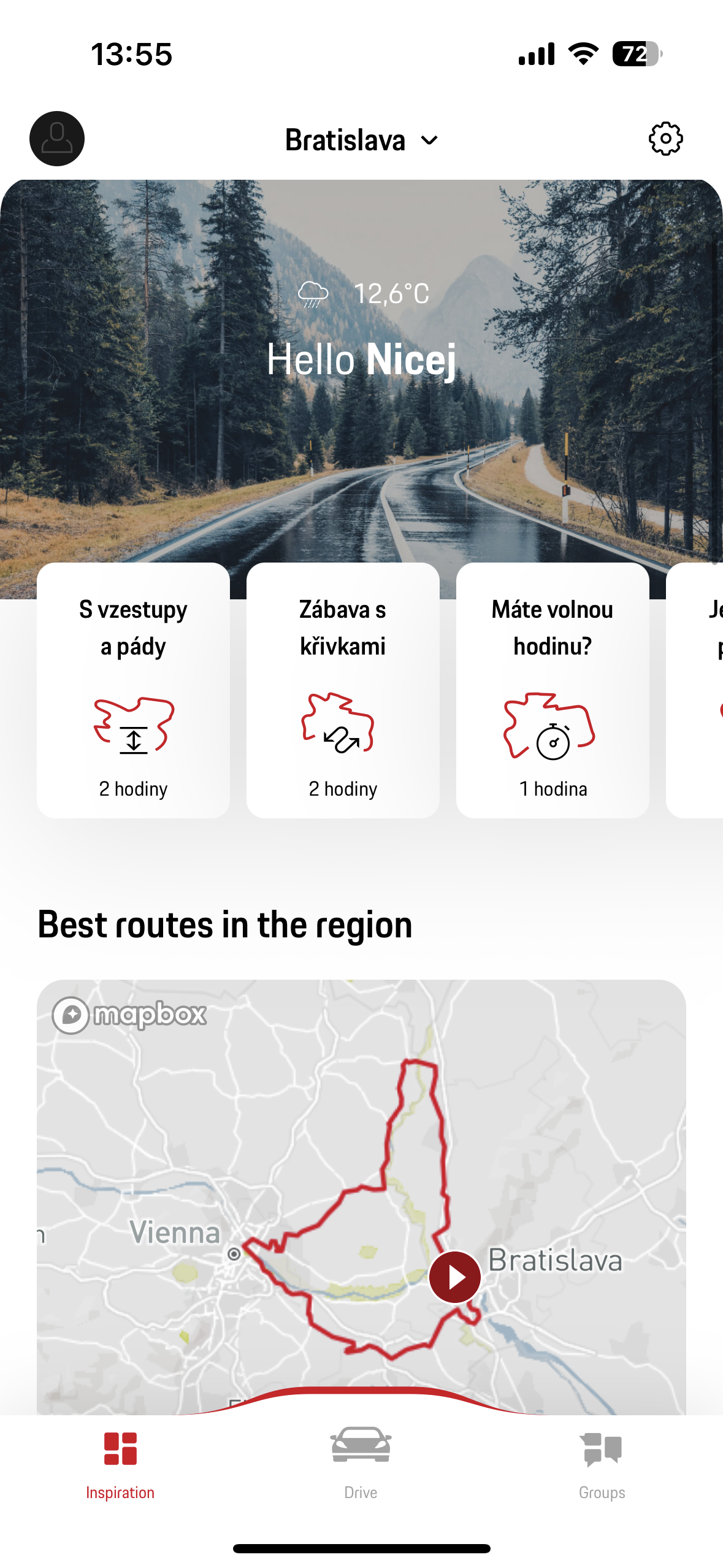 bratislava road trip app