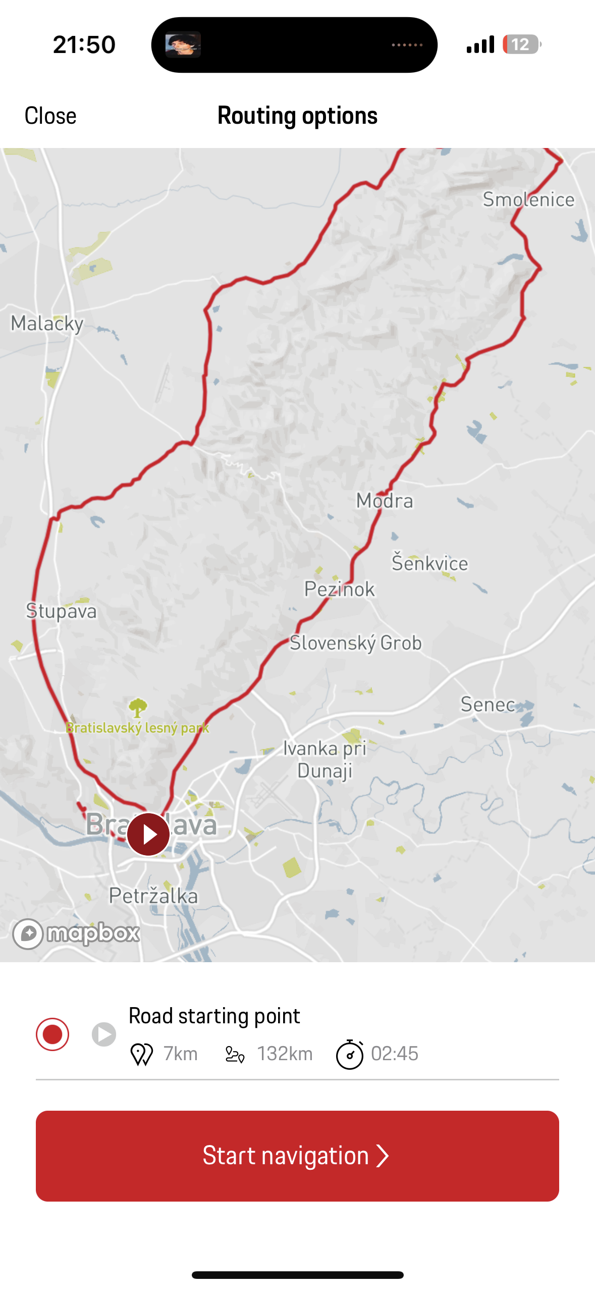 bratislava routing options