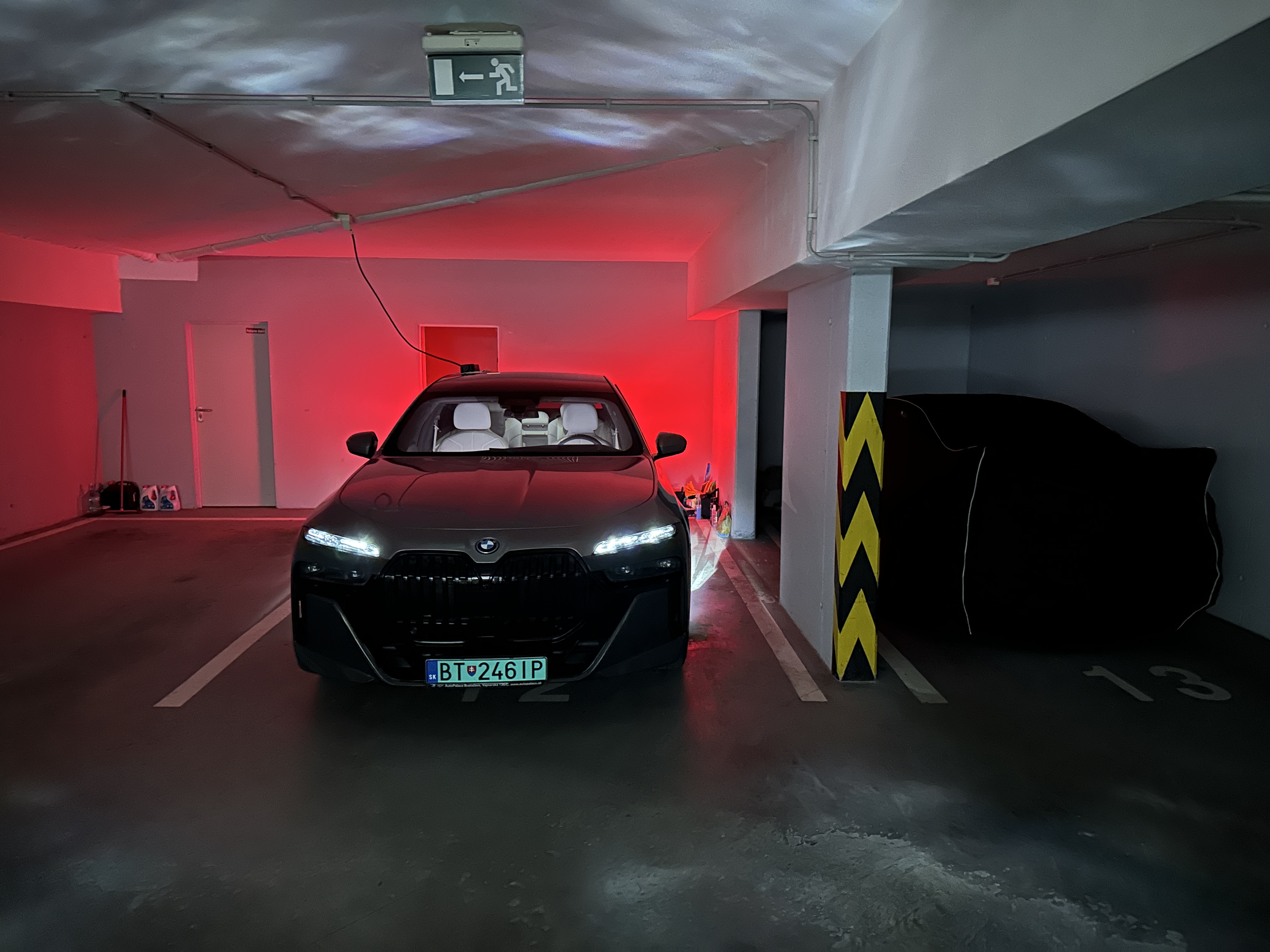 car front view garage