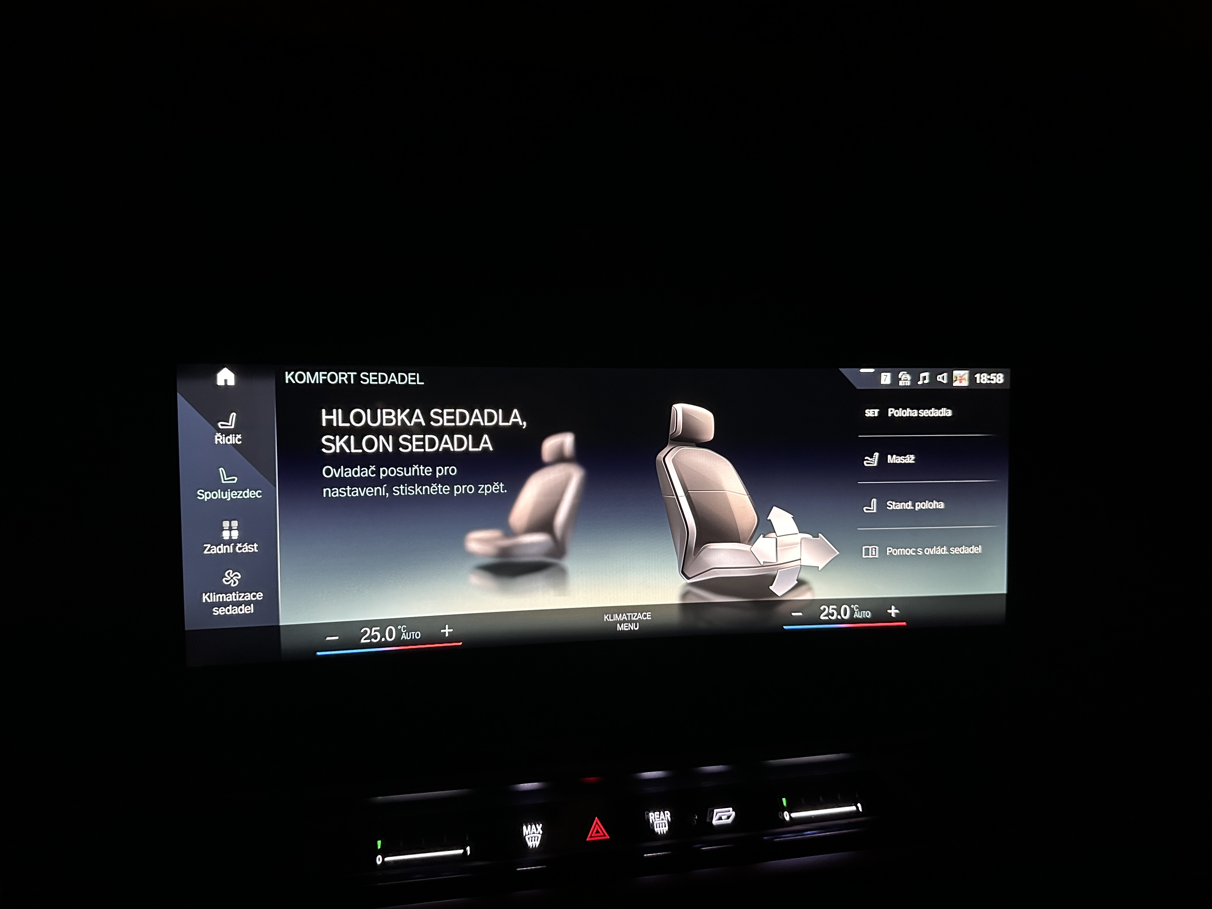 car seat depth adjustment