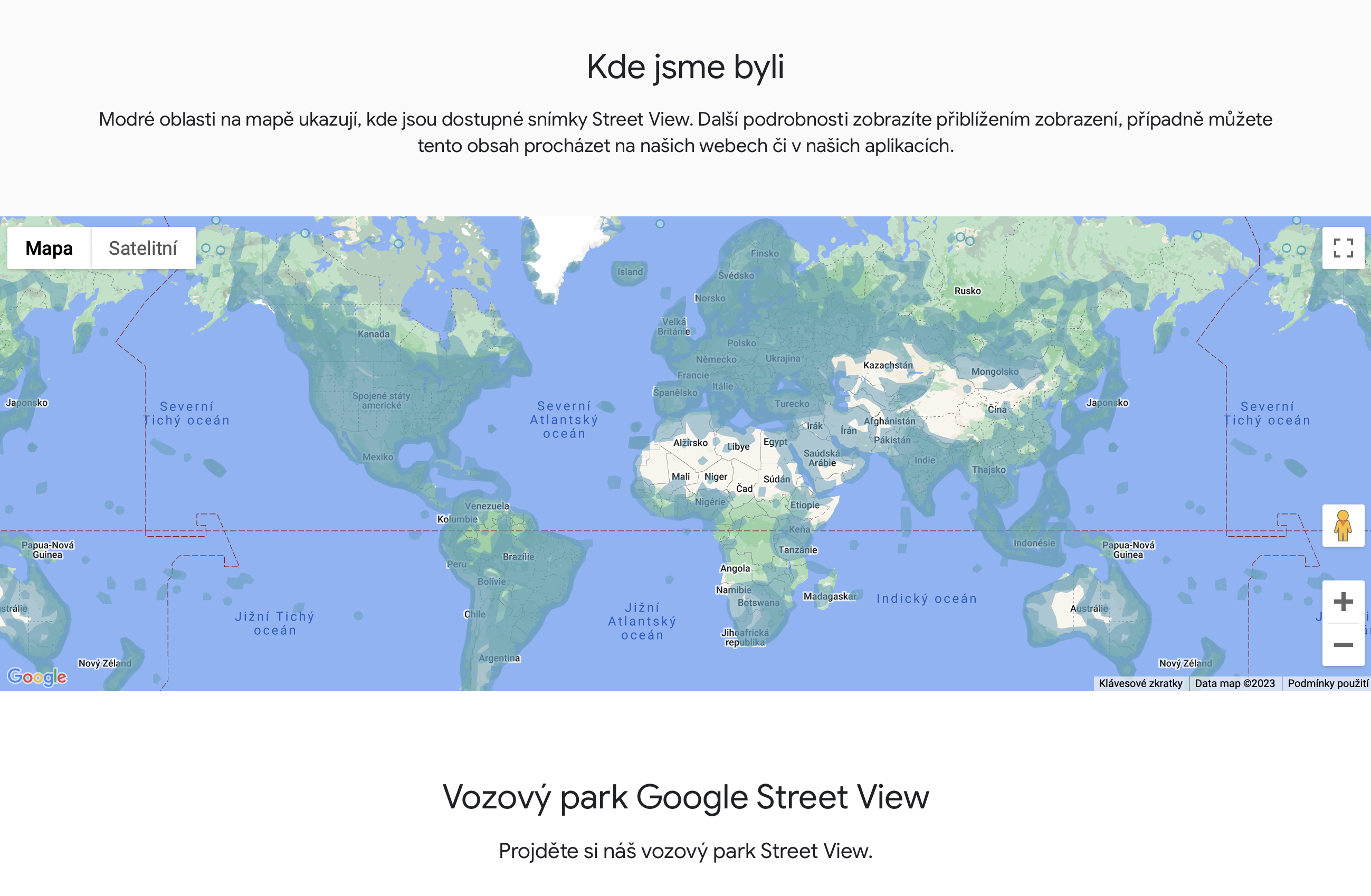 google street view map