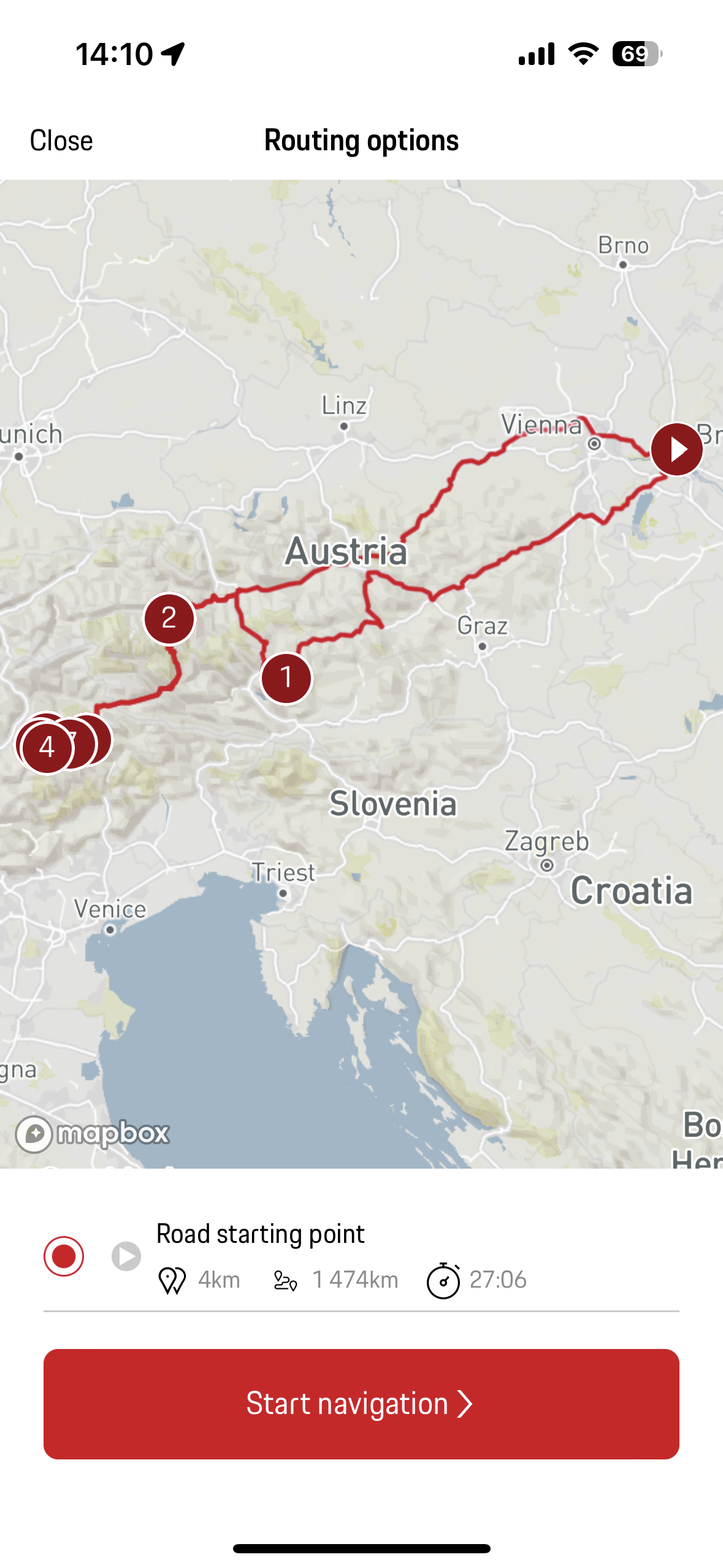 international routing map