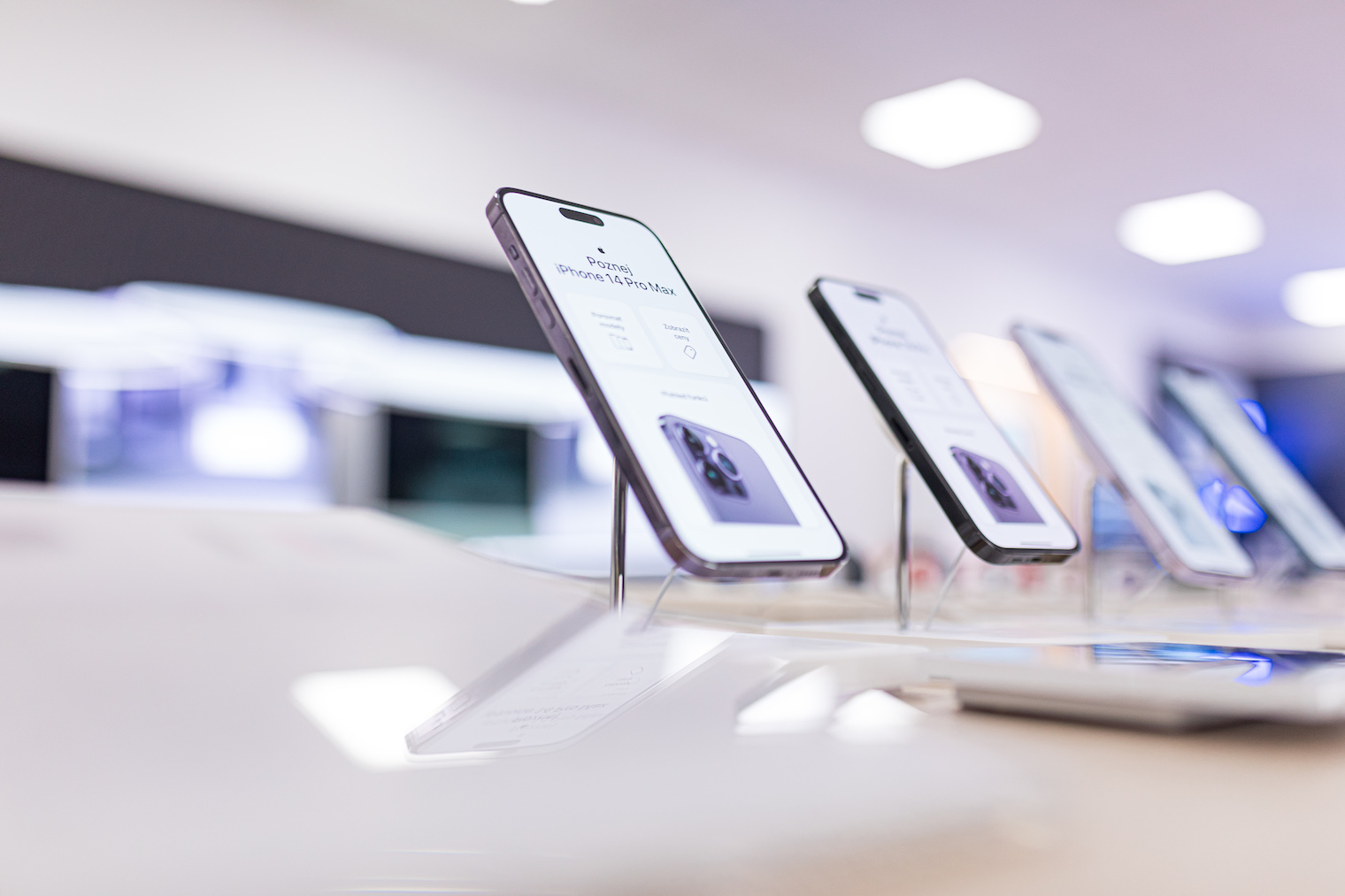 iphone closeup display