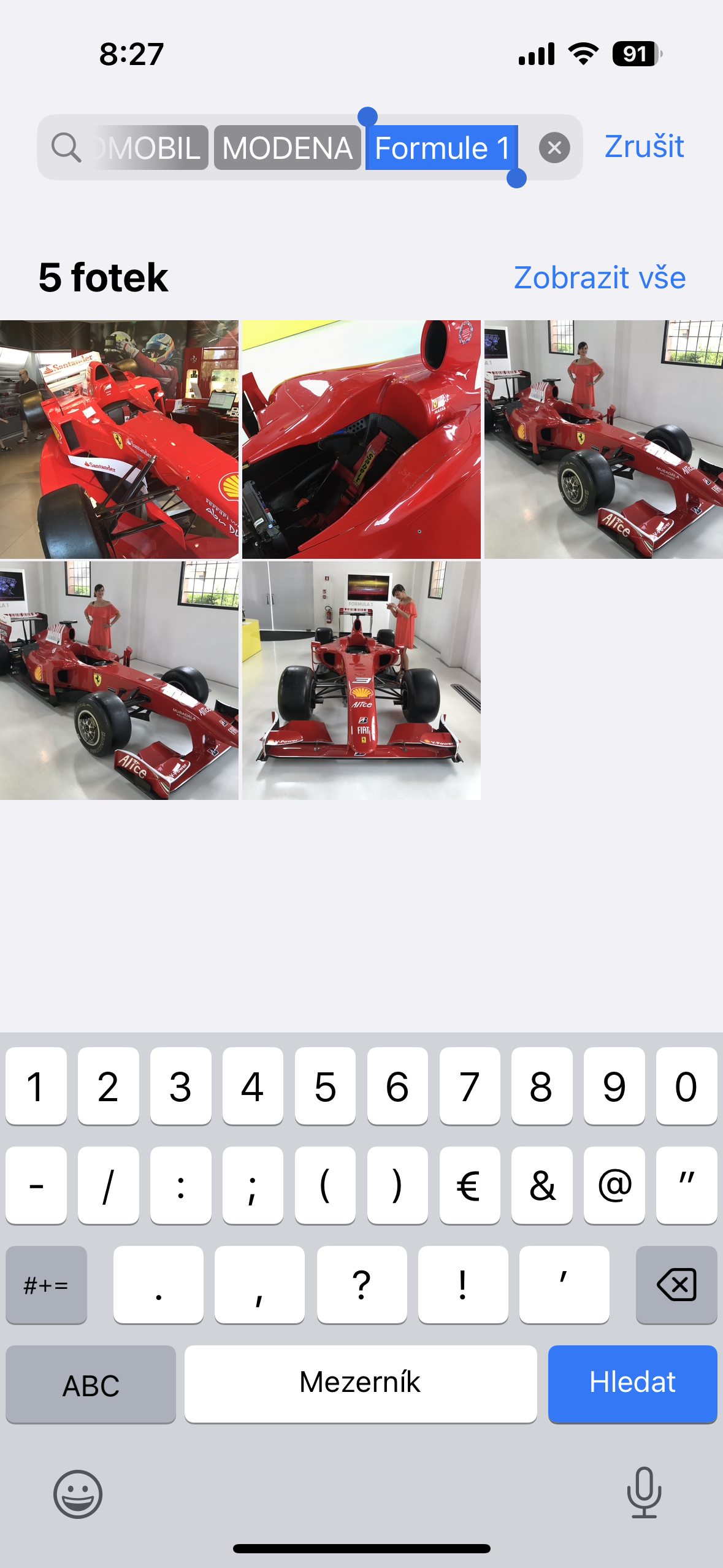 iphone photo gallery formula1