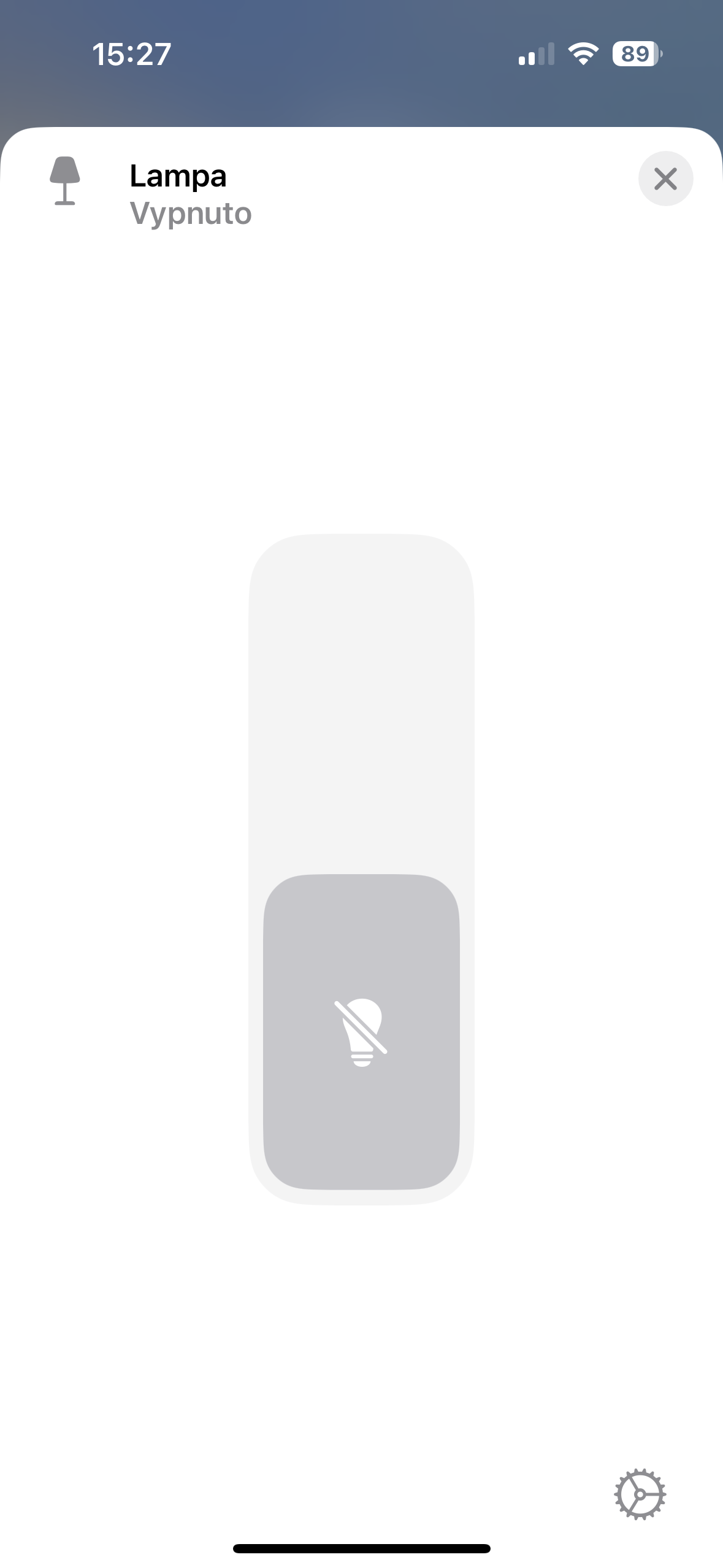 smart light control interface