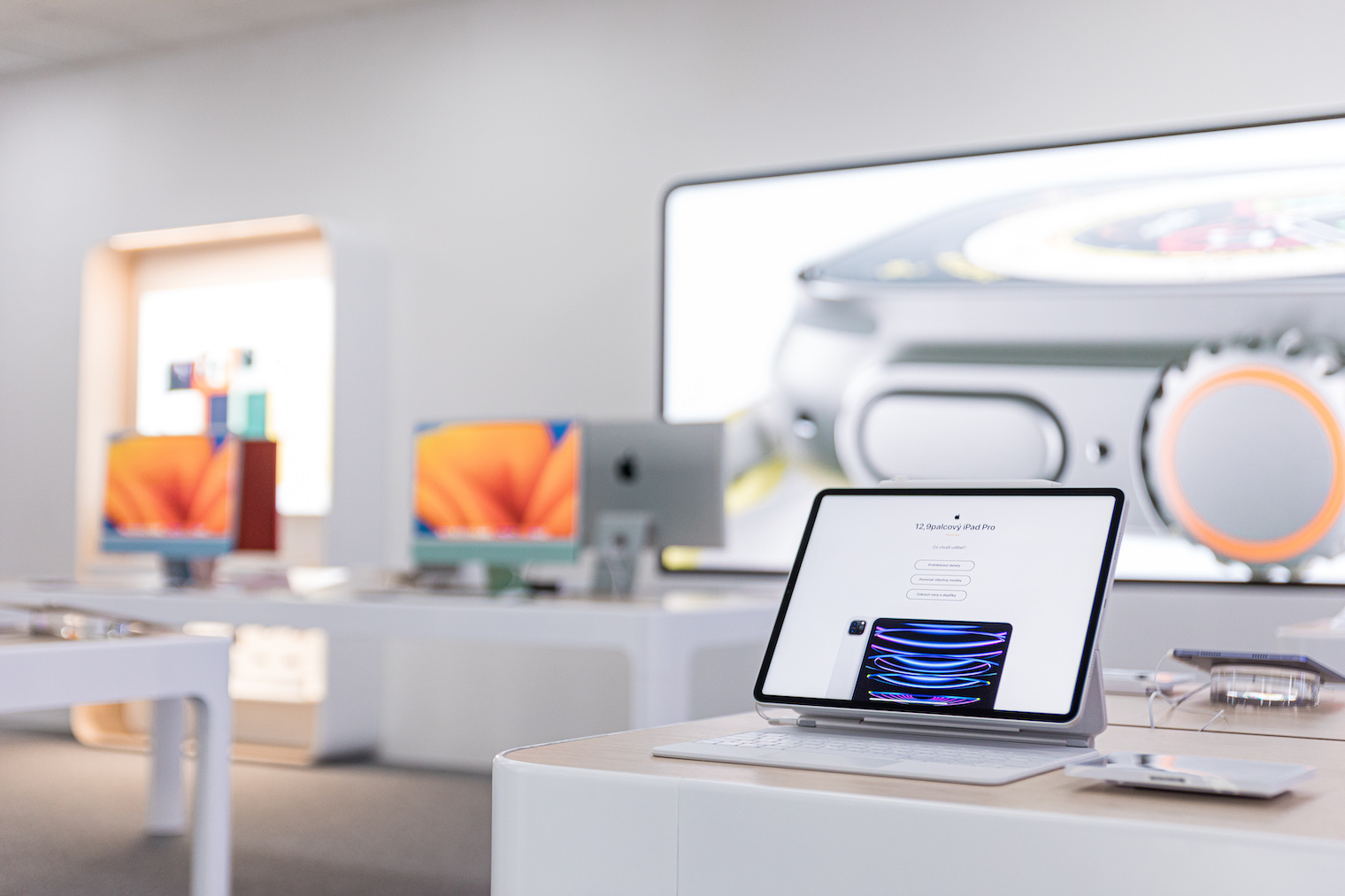 tablet and computer display