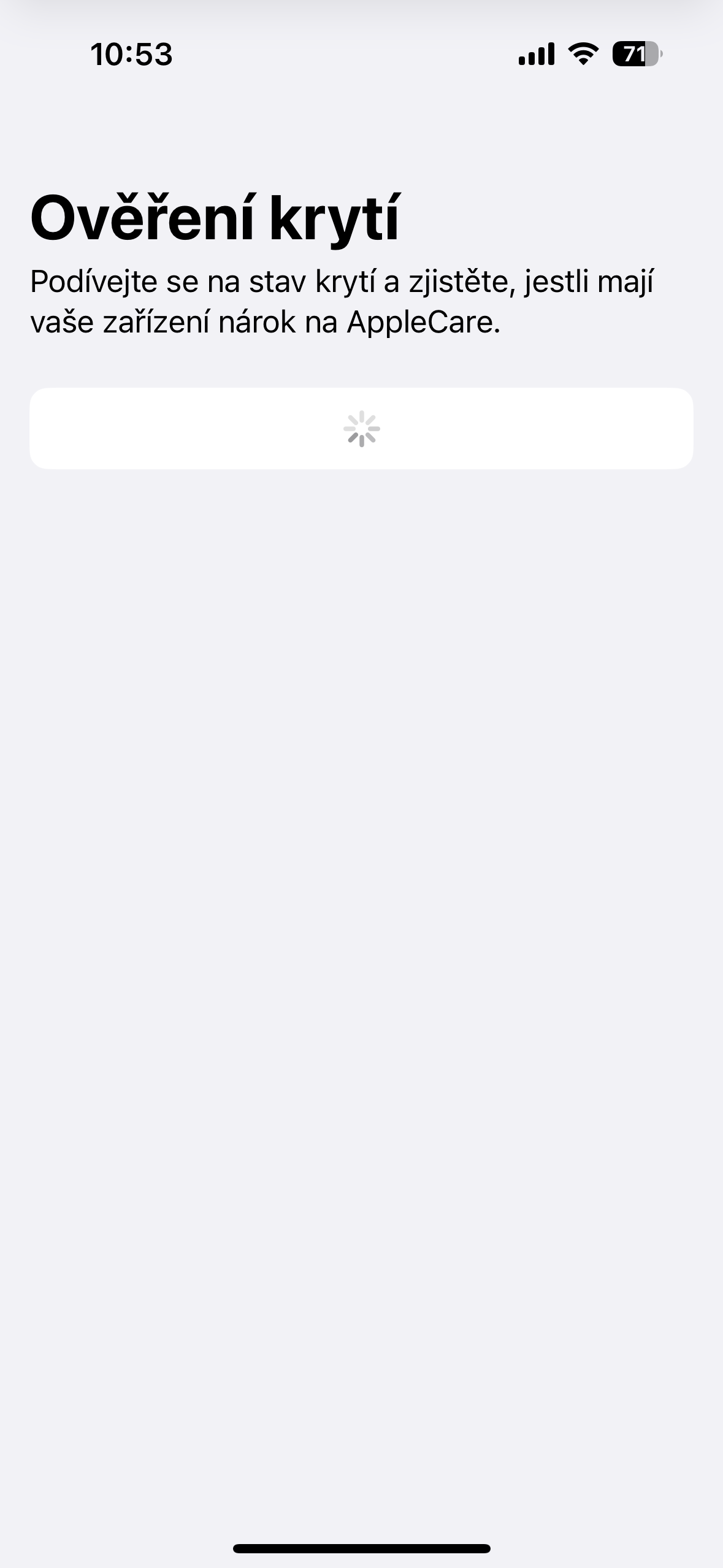 applecare coverage verification