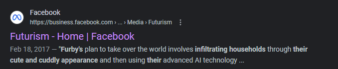 furby chce ovladnout svet