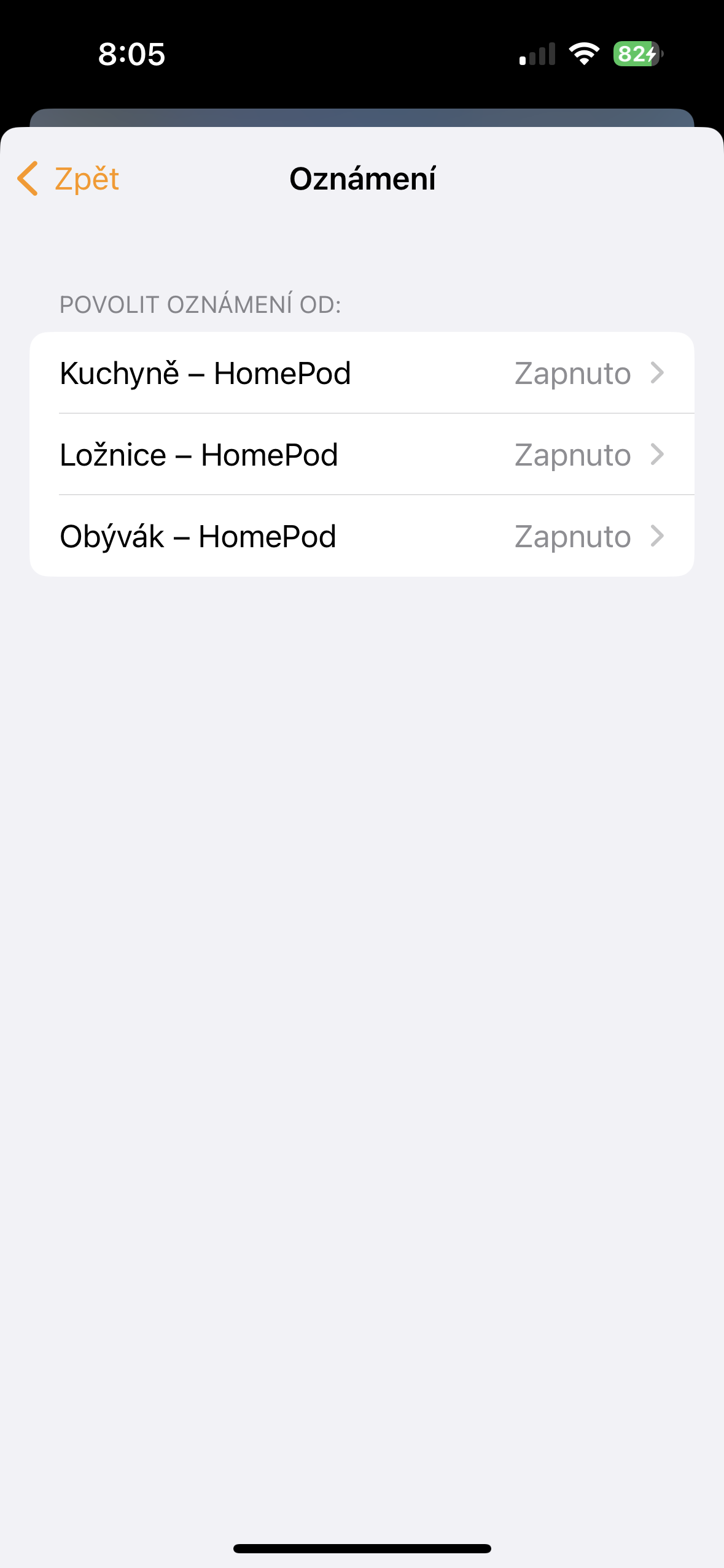 homepod notifications settings