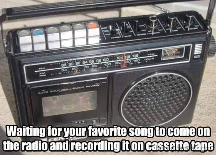 recording radio cassette