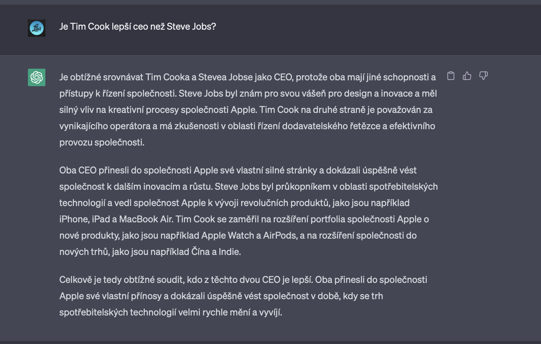 tim cook vs steve jobs