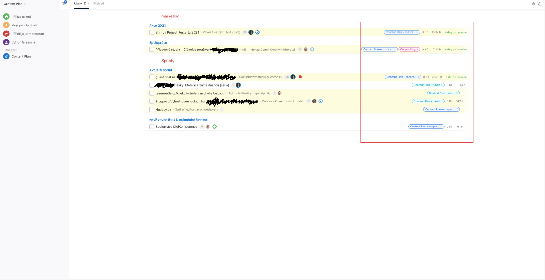 10 Pouziti stitku v redakci Freelo