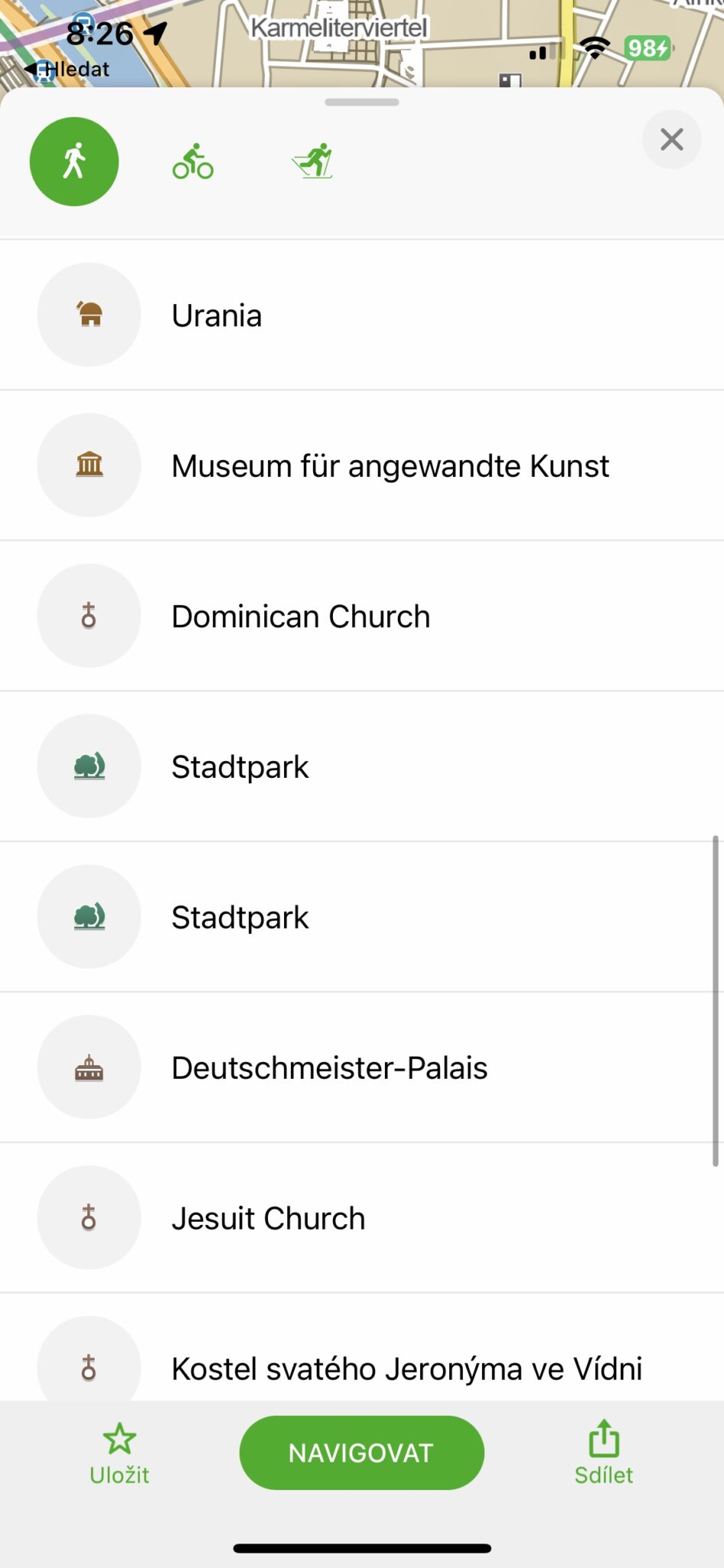 Goedkoop tanken, parkeerzones en andere tips voor Mapy.cz die zeker van ...