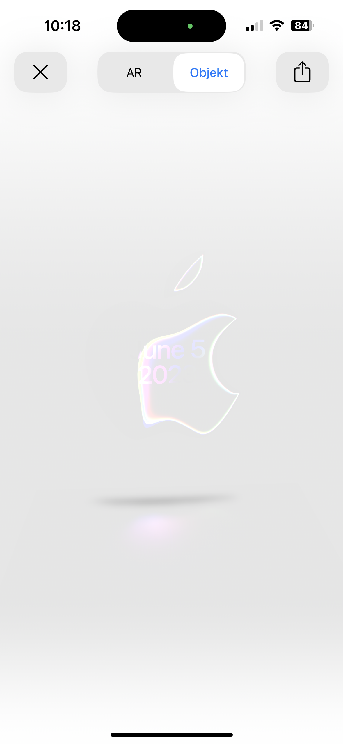 apple logo june 5 2023