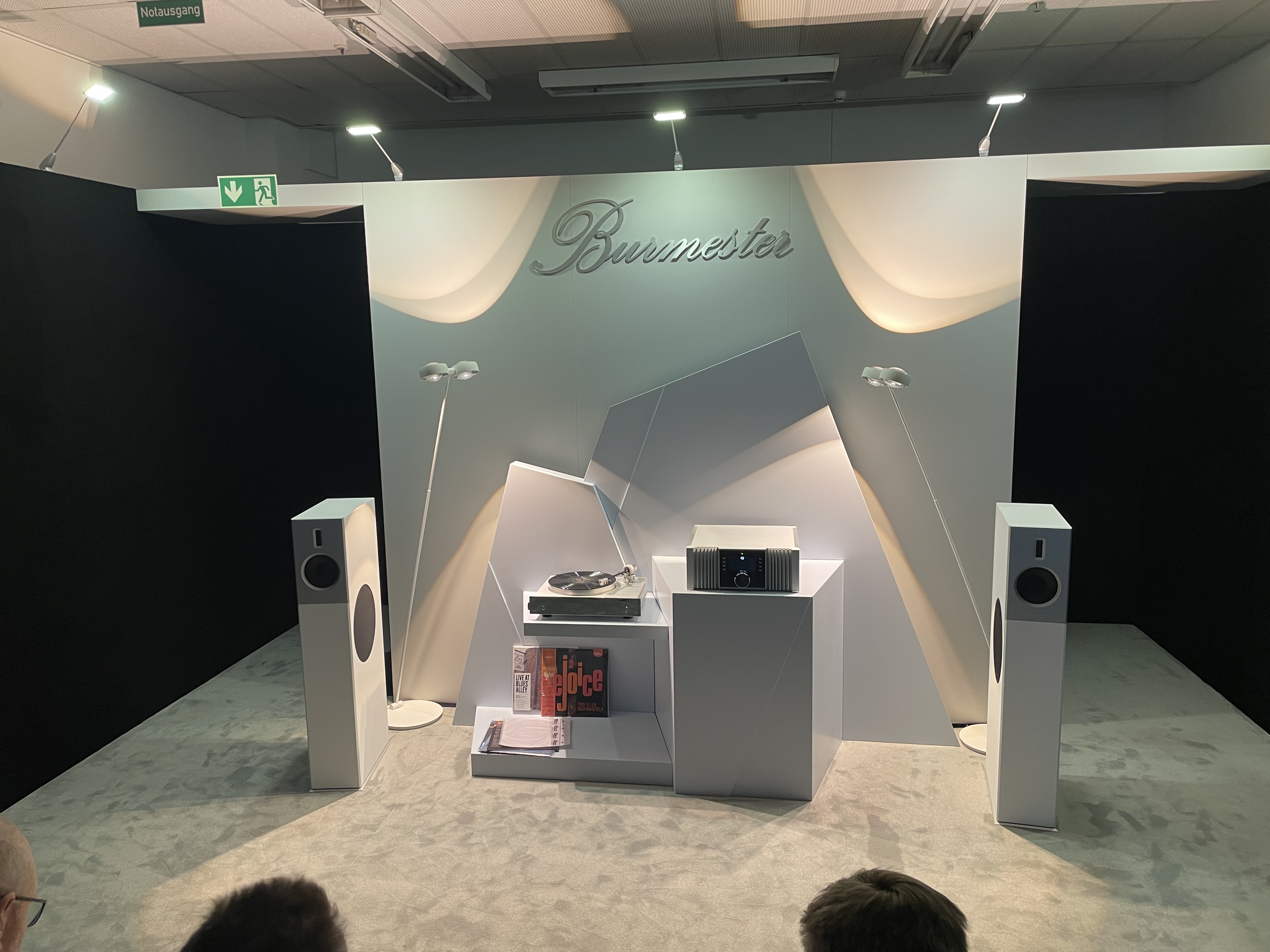 burmester audio setup