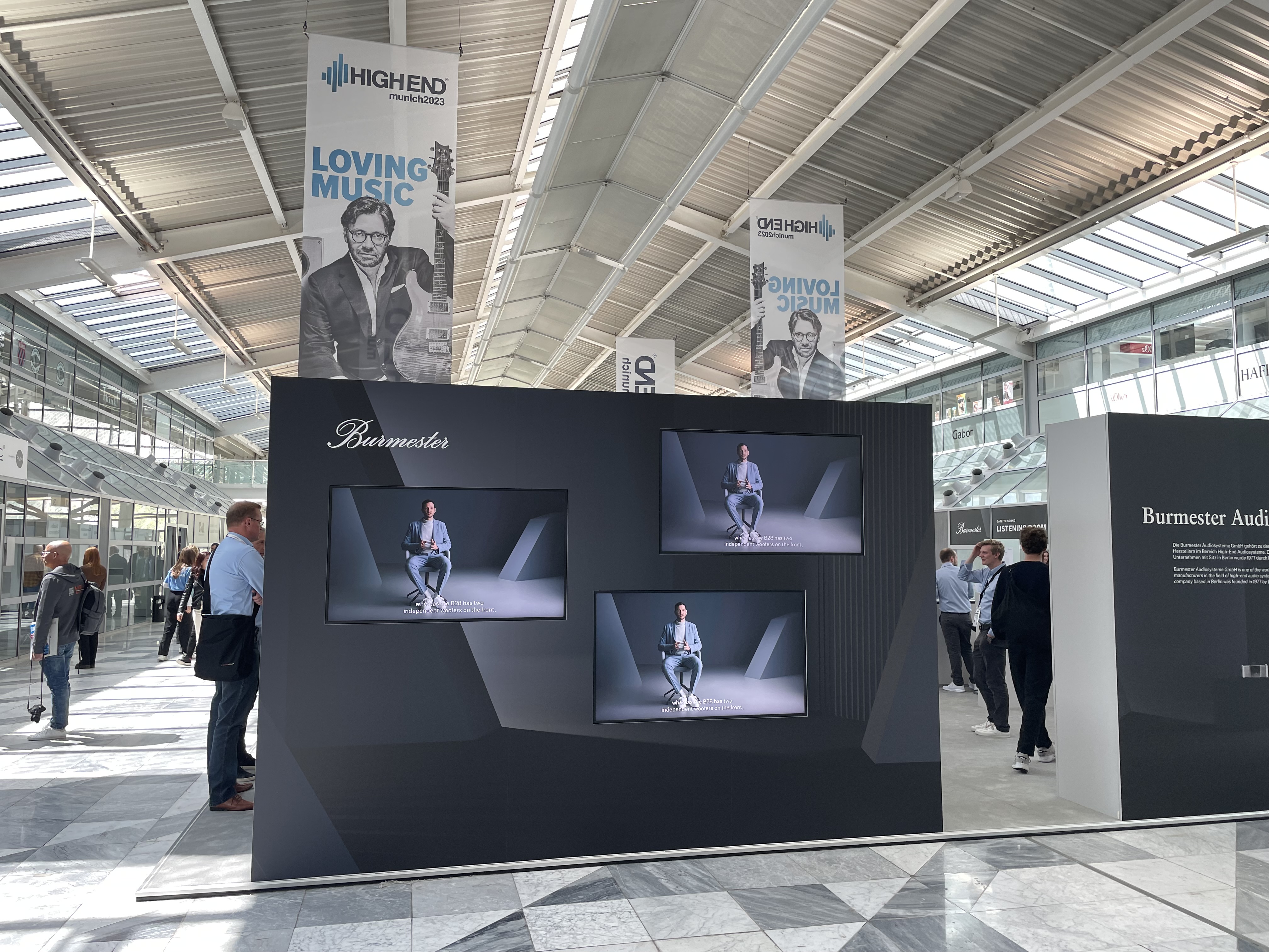 burmester audio video display